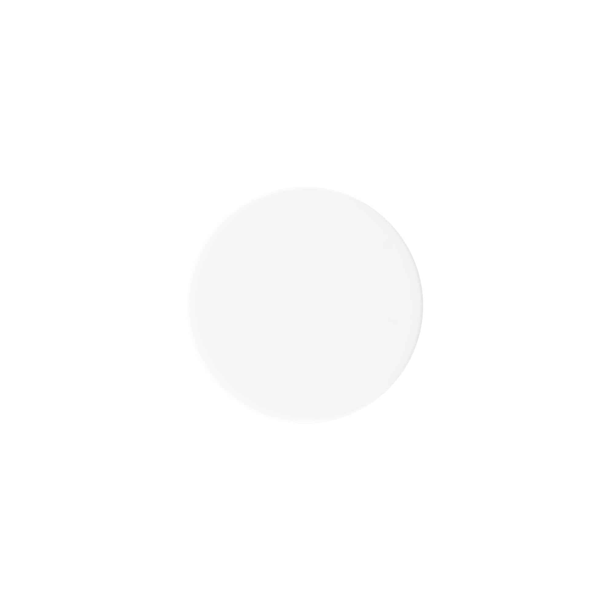 Ruuvikorkki 50 ml 'Antonella', PP-muovi, valkoinen