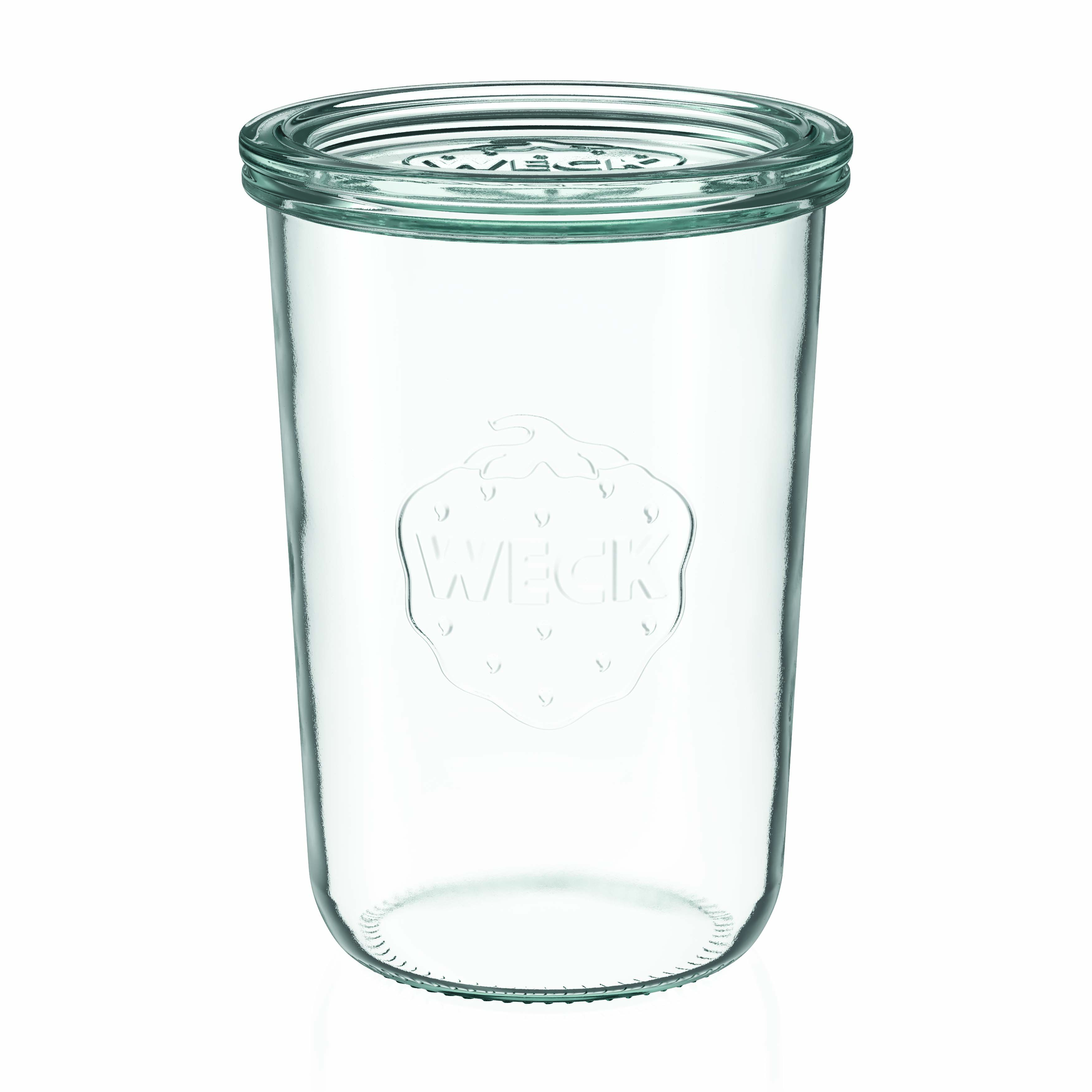 850 ml WECK-kaatopurkki, suuaukko: pyöreä reuna