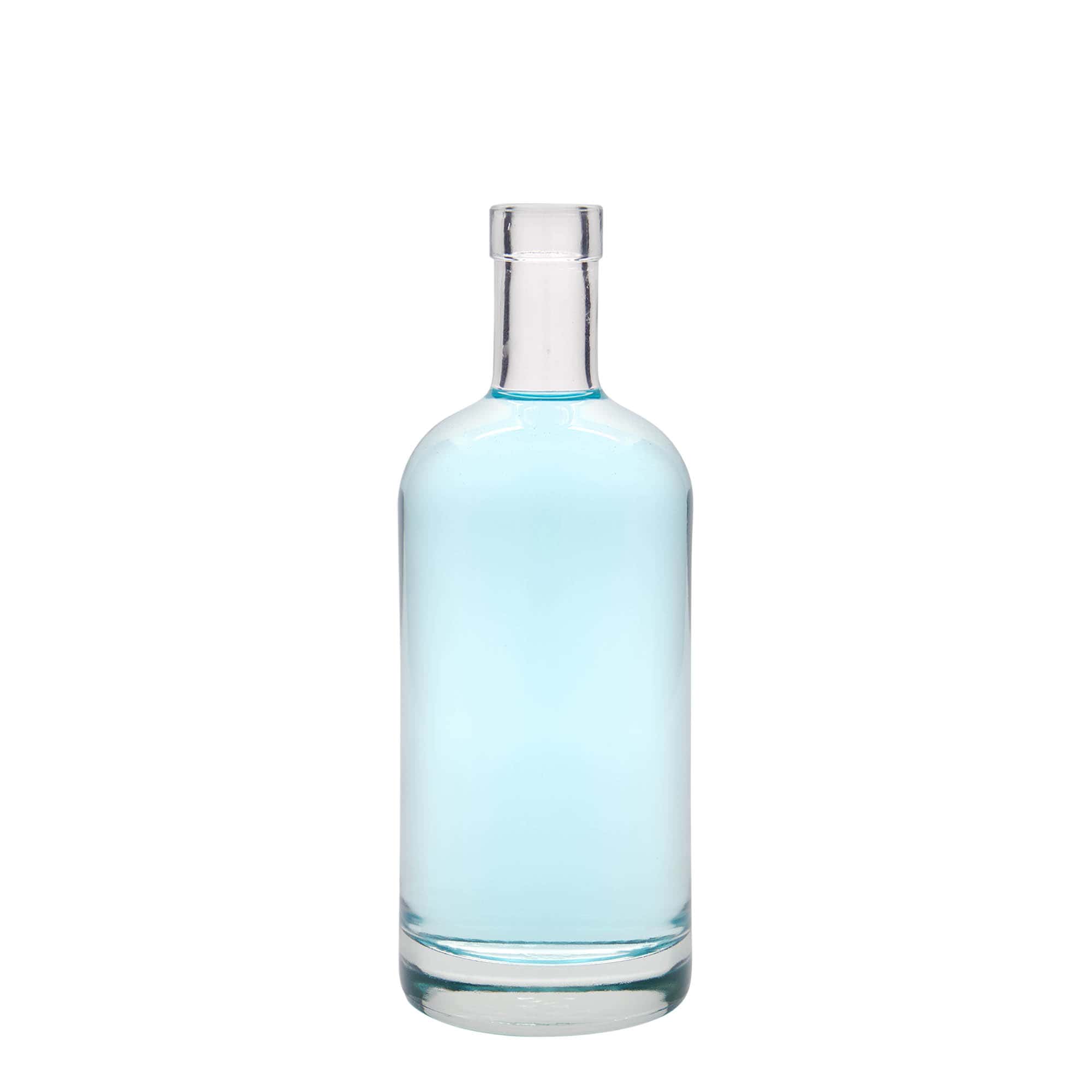 500 ml lasipullo 'Linea Uno', suuaukko: korkki