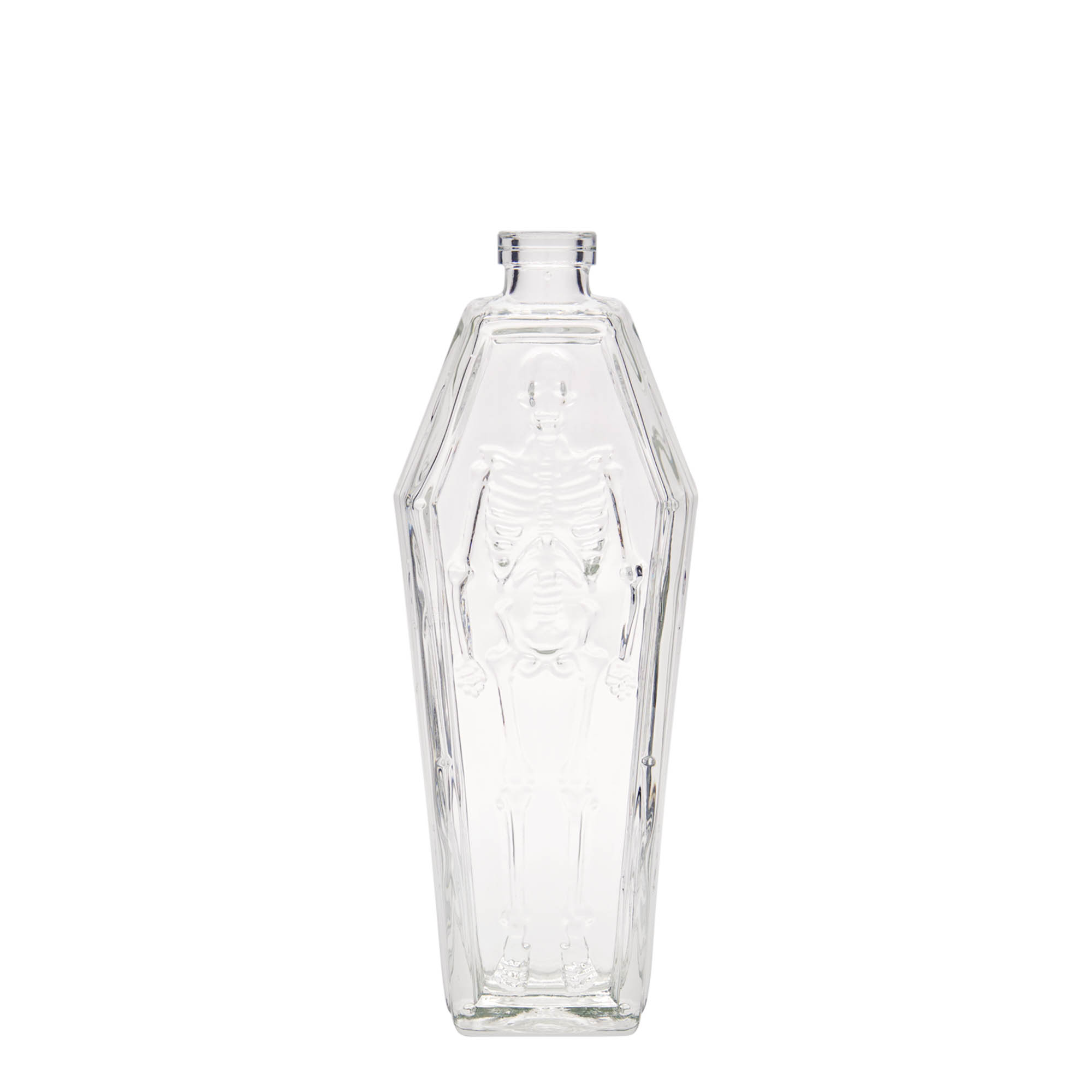 200 ml lasipullo ”arkku”, suuaukko: korkki
