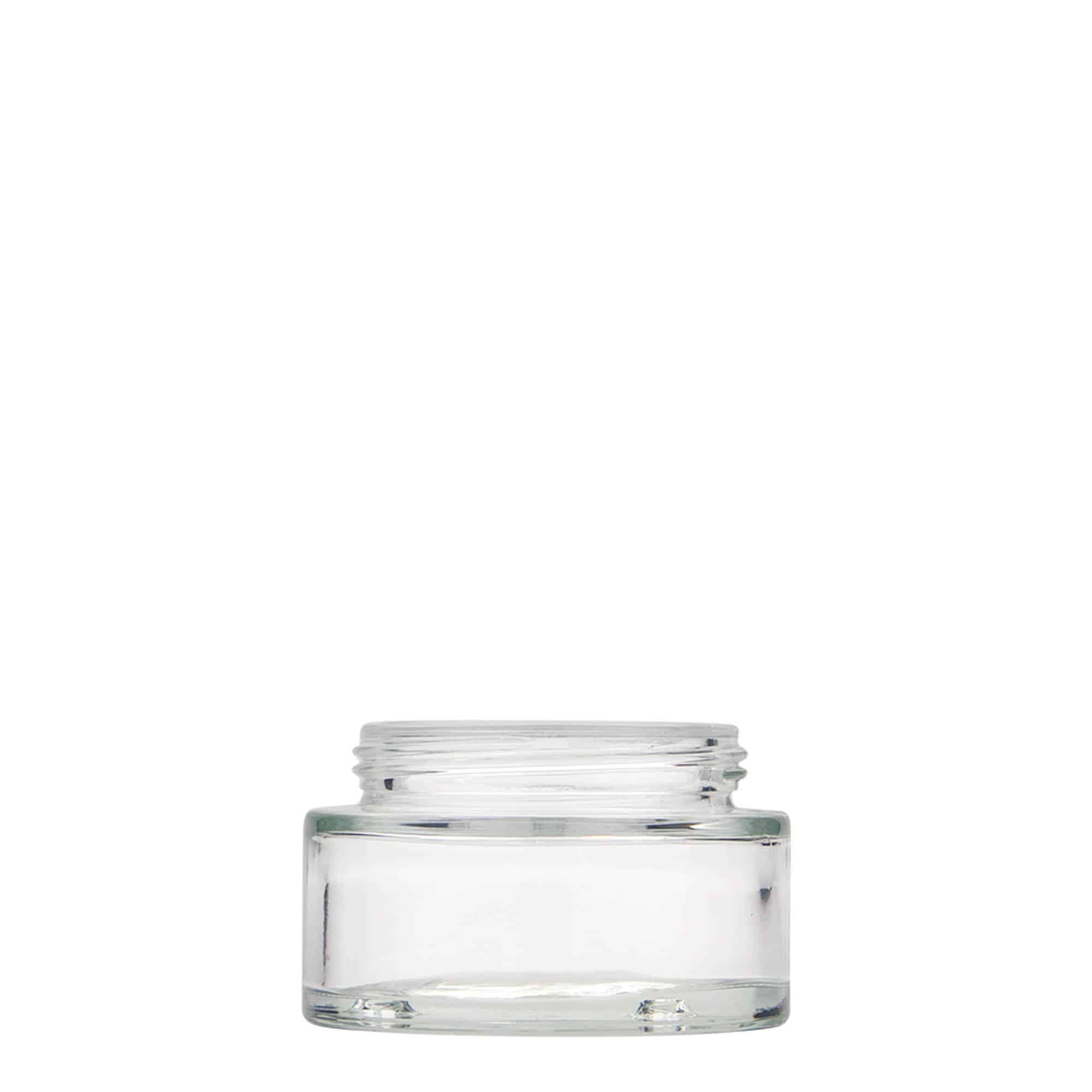 50 ml rasia 'Clear Edition', lasi, suu: Kierrekorkki 50 ml rasia 'Clear Edition', lasi, suu: Kierrekorkki