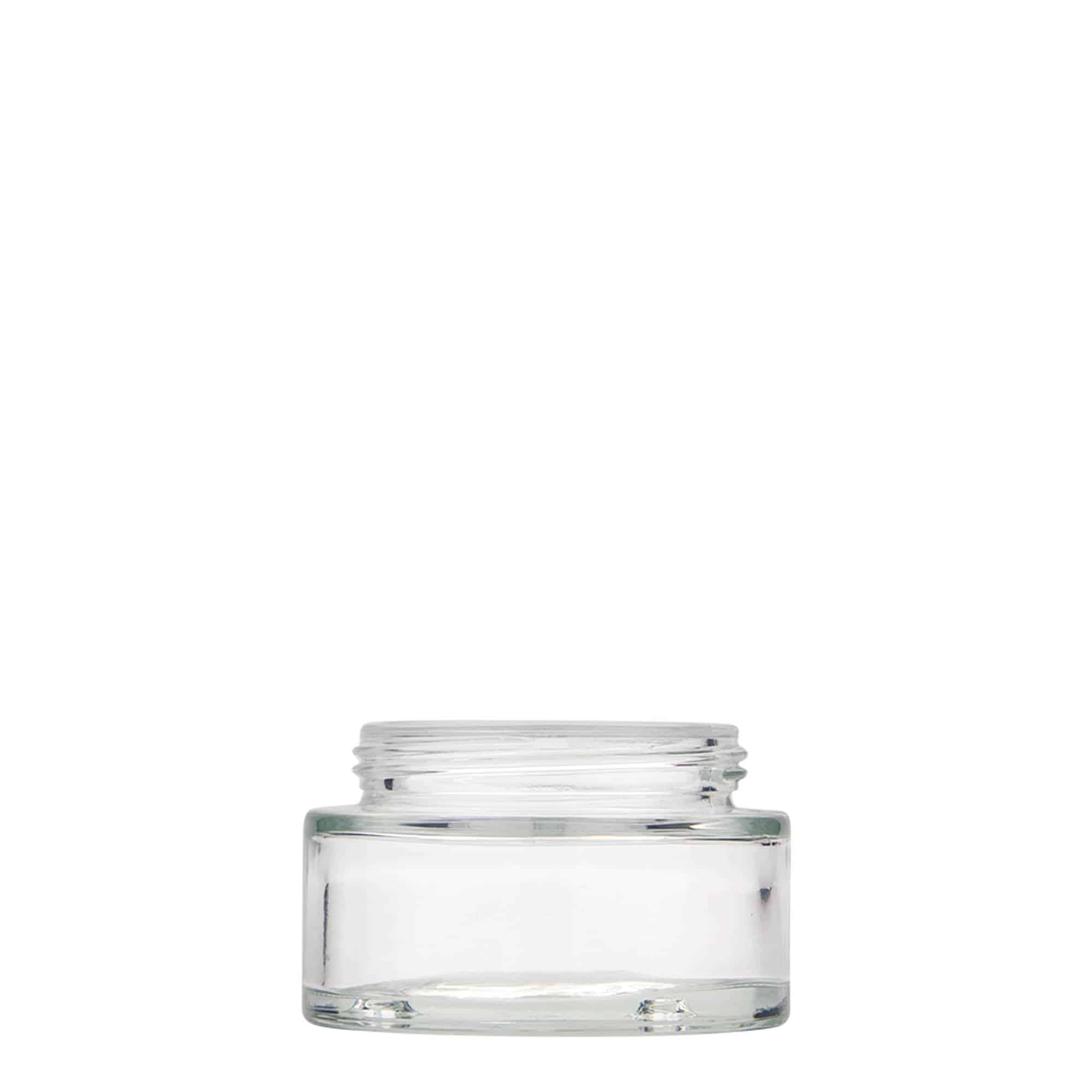 50 ml purkki 'Clear Edition', lasia, suuaukko: ruuvikorkki 50 ml purkki 'Clear Edition', lasia, suuaukko: ruuvikorkki