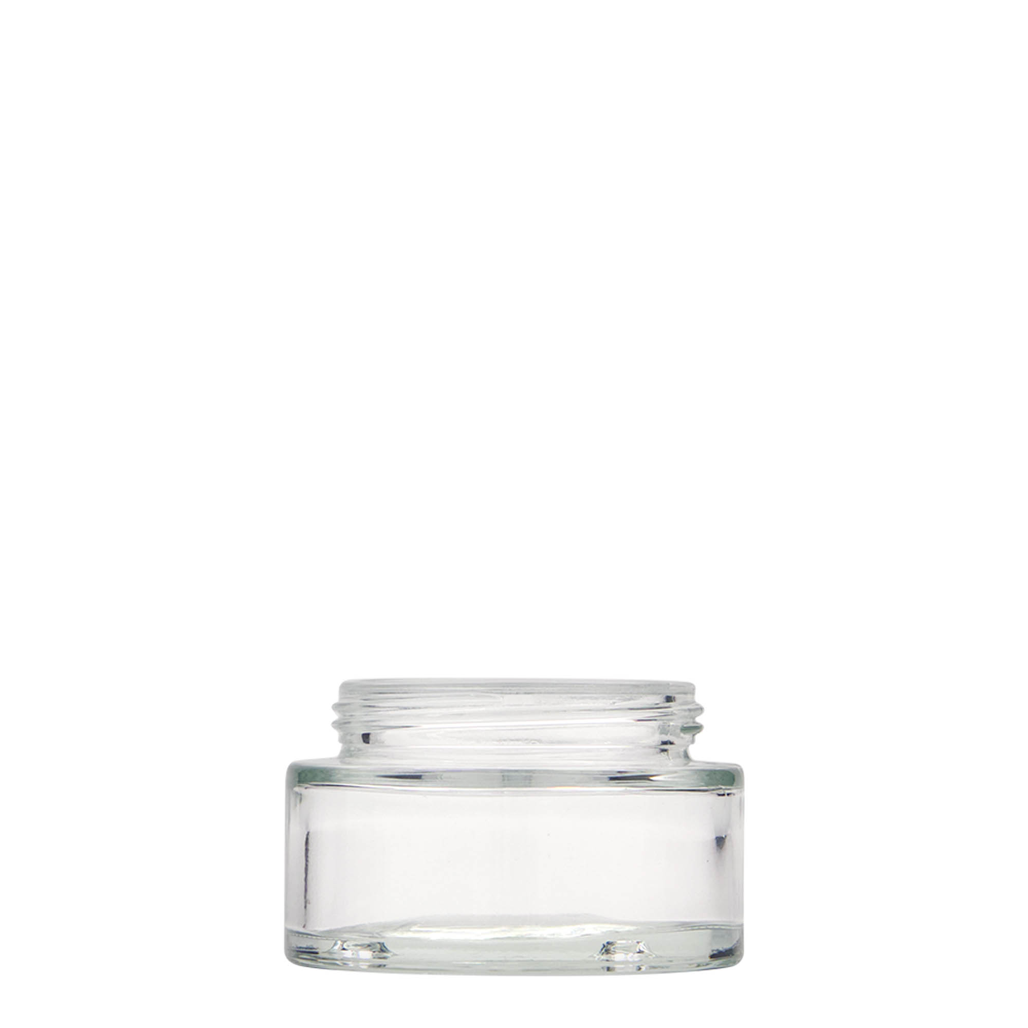 50 ml purkki 'Clear Edition', lasia, suuaukko: ruuvikorkki 50 ml purkki 'Clear Edition', lasia, suuaukko: ruuvikorkki