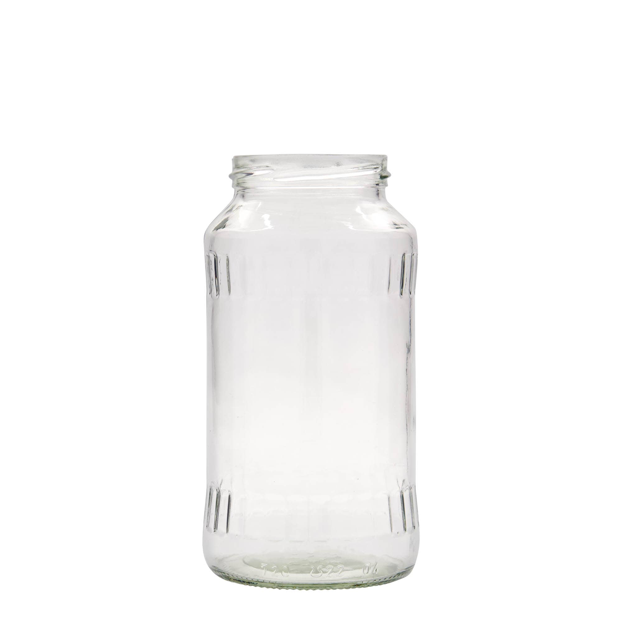 720 ml fasettihiottu lasi, suuaukko: Twist-Off (TO 66)