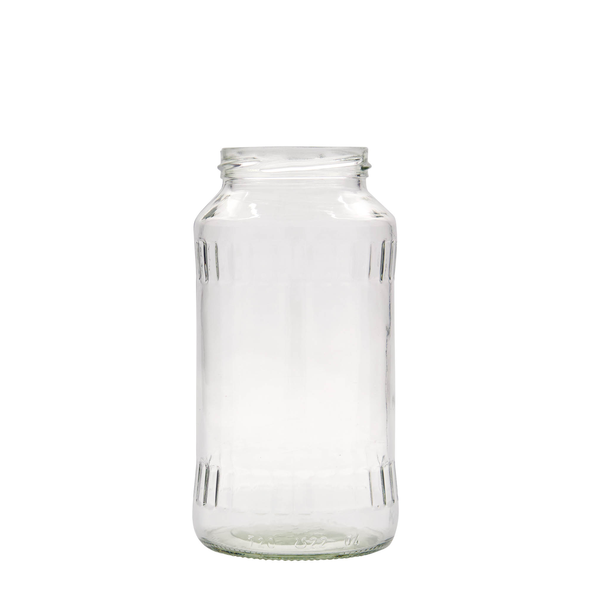 720 ml fasettihiottu lasi, suuaukko: Twist-off (TO 66)