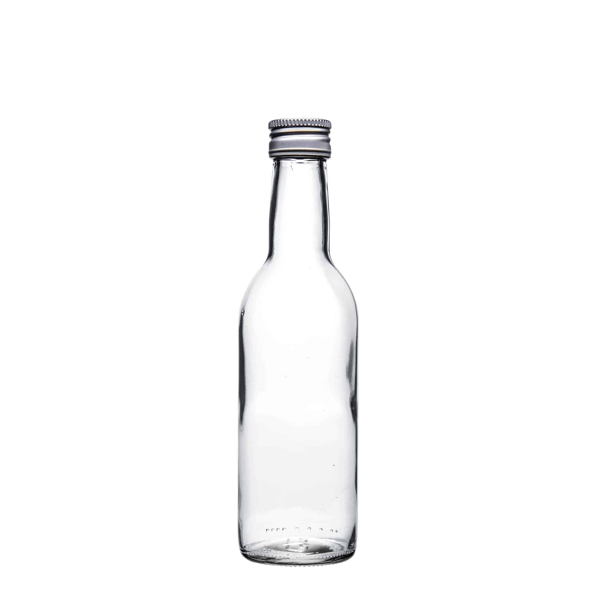 250 ml lasipullo 'Bordeaux', suuaukko: PP 28