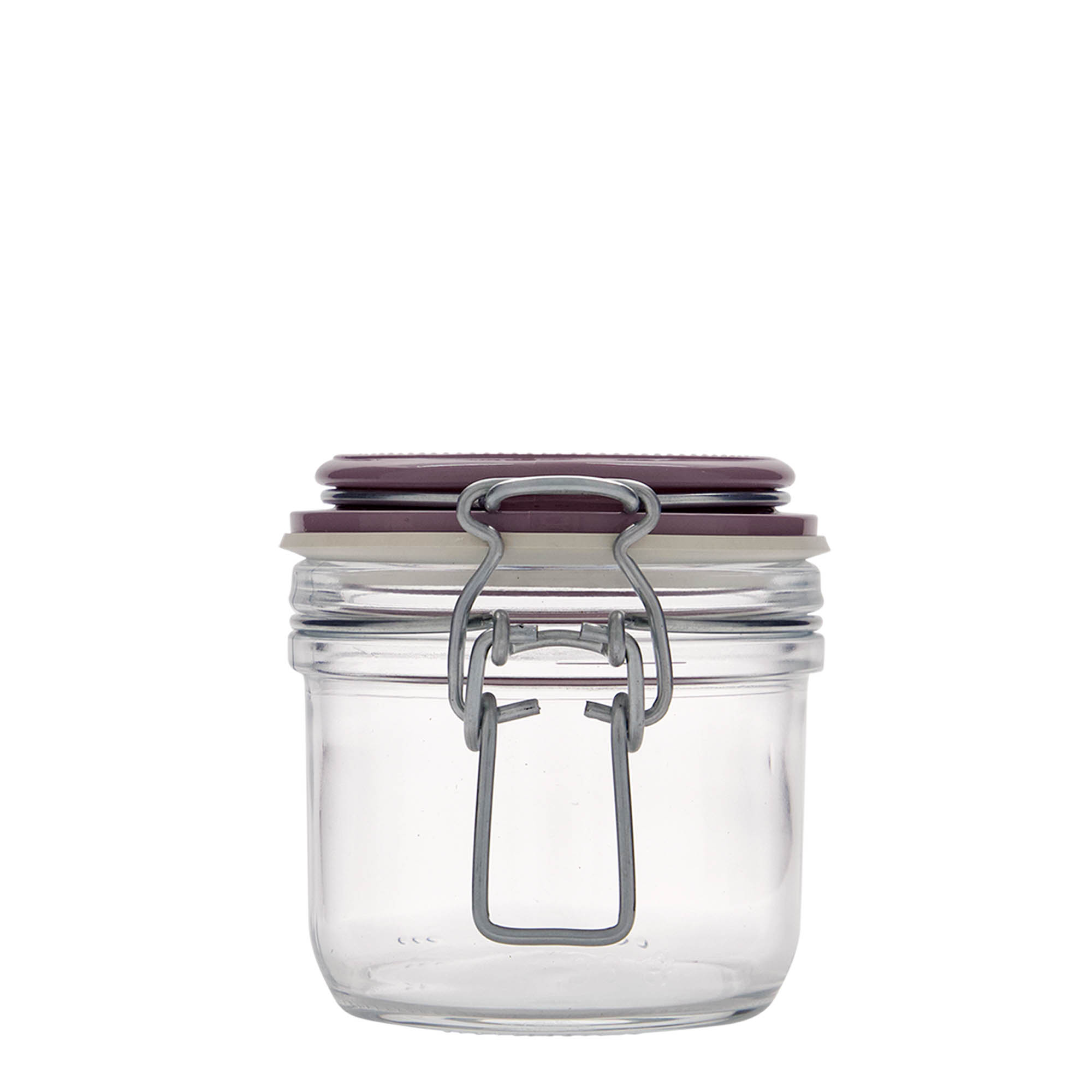 200 ml langallinen purkki 'Fido', violetti, suuaukko: langallinen suljin 200 ml langallinen purkki 'Fido', violetti, suuaukko: langallinen suljin