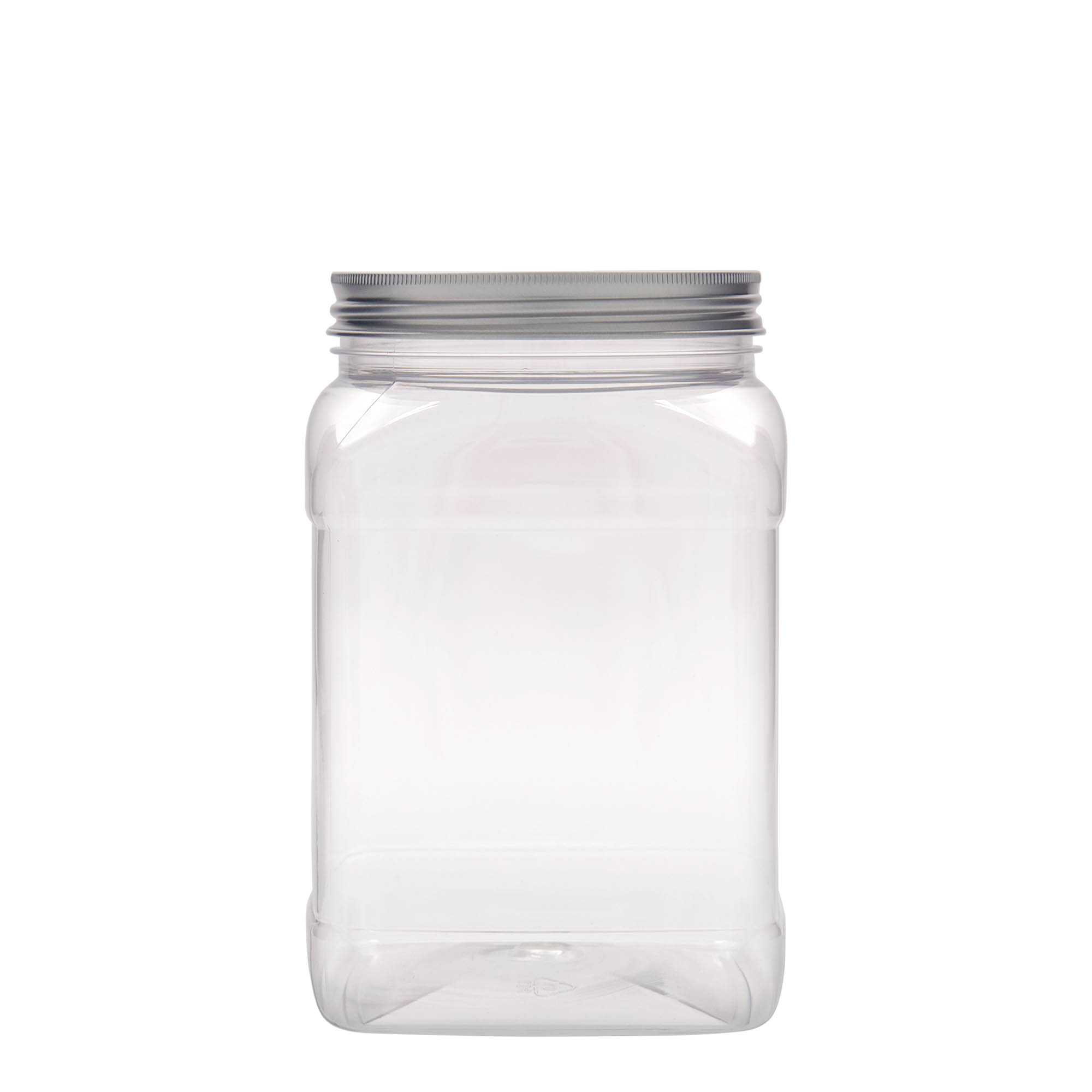 1 500 ml PET-purkki 'Dana', neliö, muovia, suuaukko: 100/400