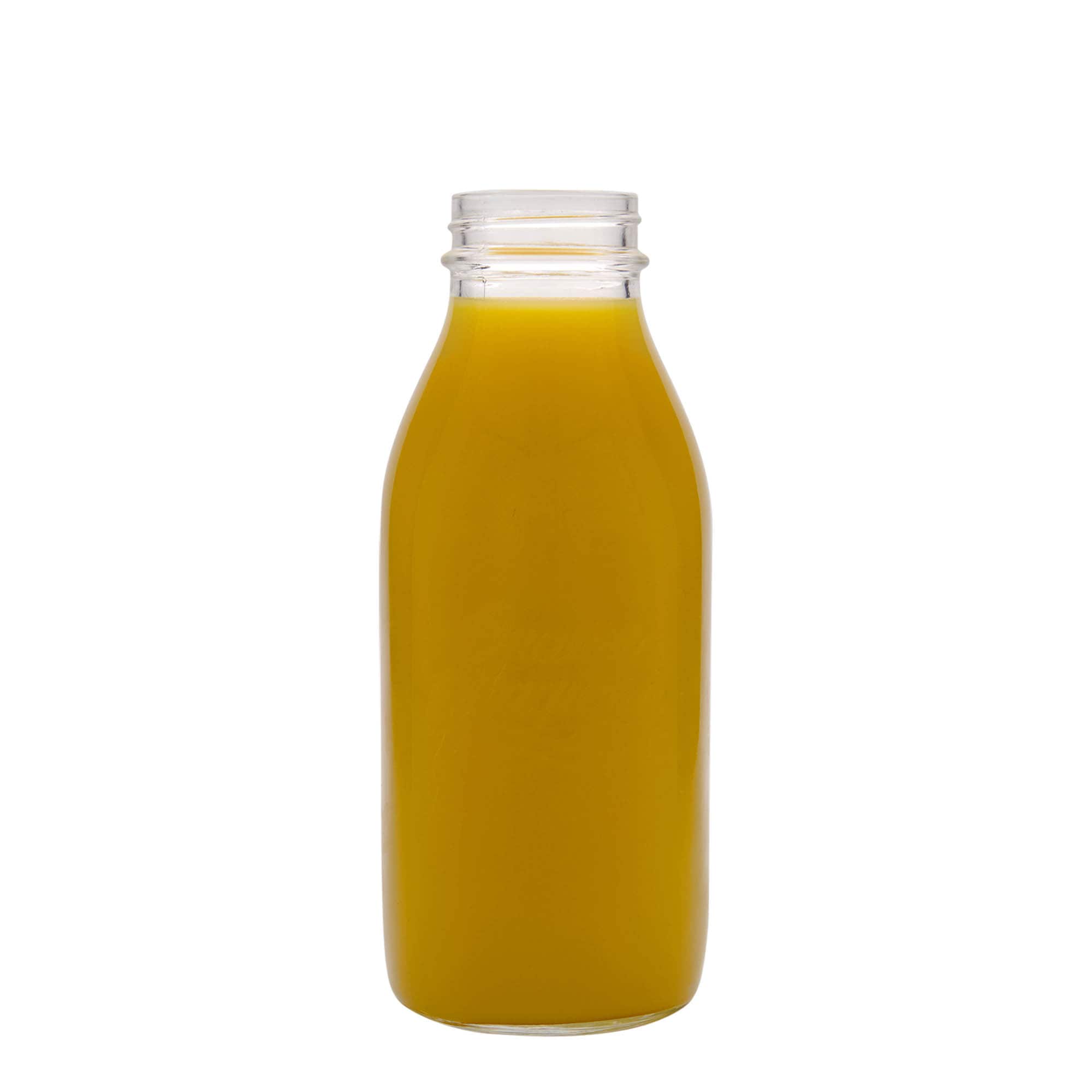 1 000 ml lasipullo 'Quattro Stagioni', suuaukko: ruuvikorkki 1 000 ml lasipullo 'Quattro Stagioni', suuaukko: ruuvikorkki