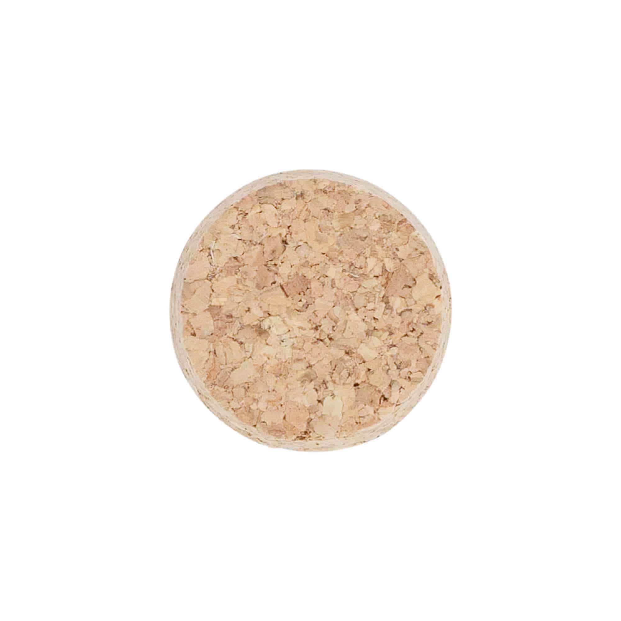 Suippo korkki 38-42 x 27, puristettava korkki, beige, suu: korkki