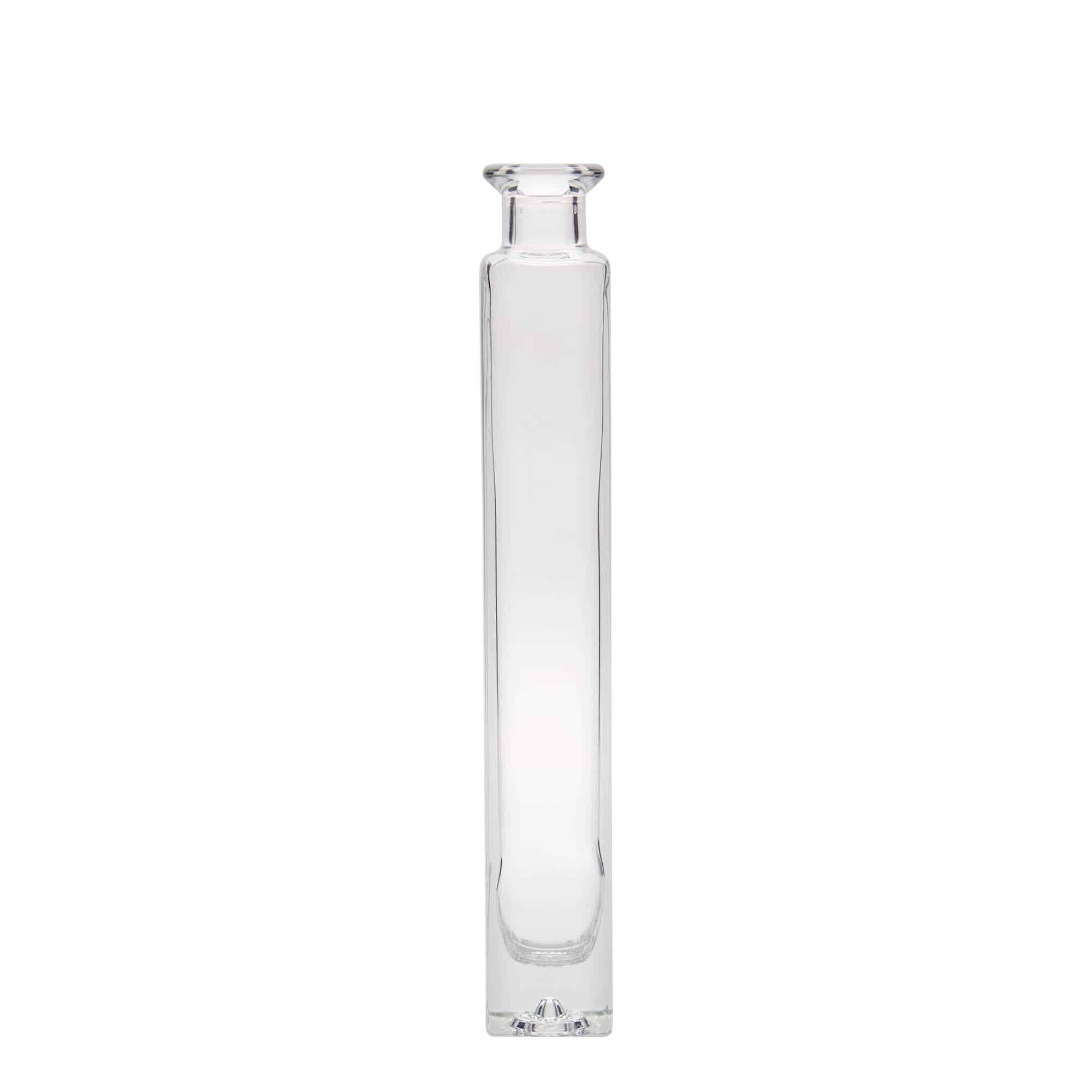 200 ml lasipullo ”Tommy”, neliömäinen, suuaukko: korkki