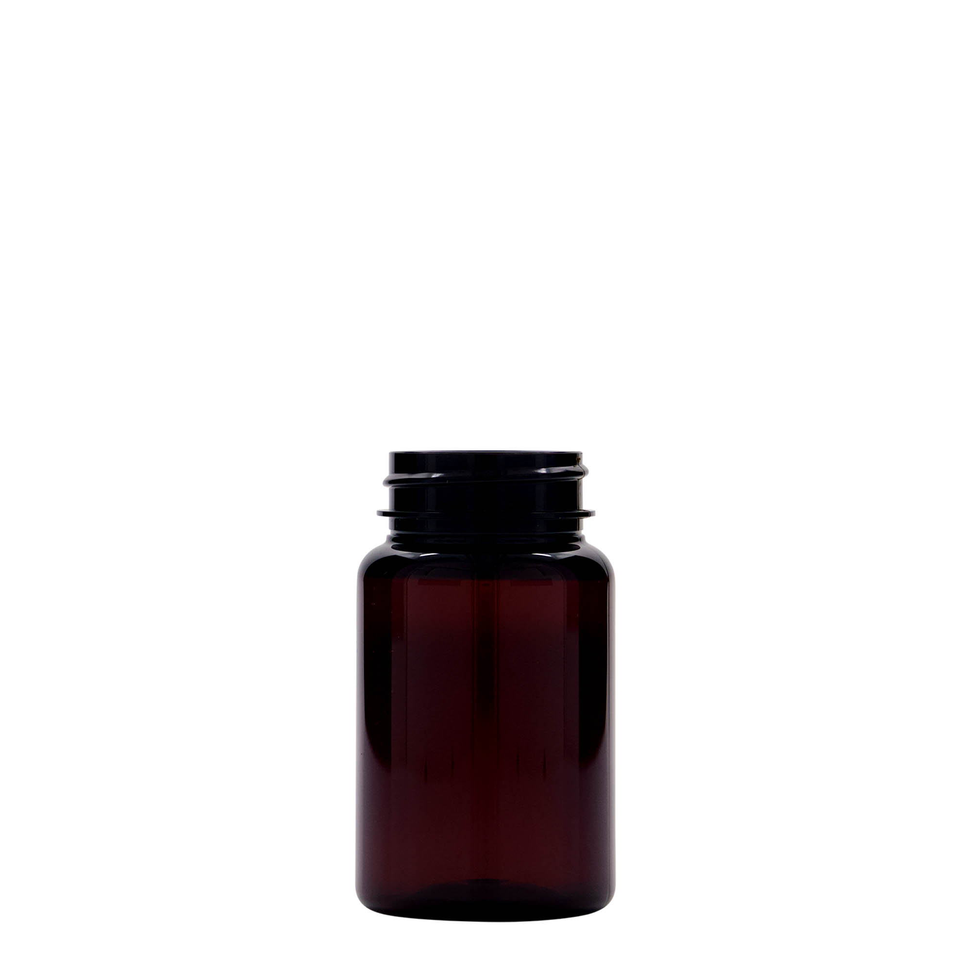 75 ml PET-pakkaus, muovi, ruskea, suuaukko: 38/400 75 ml PET-pakkaus, muovi, ruskea, suuaukko: 38/400