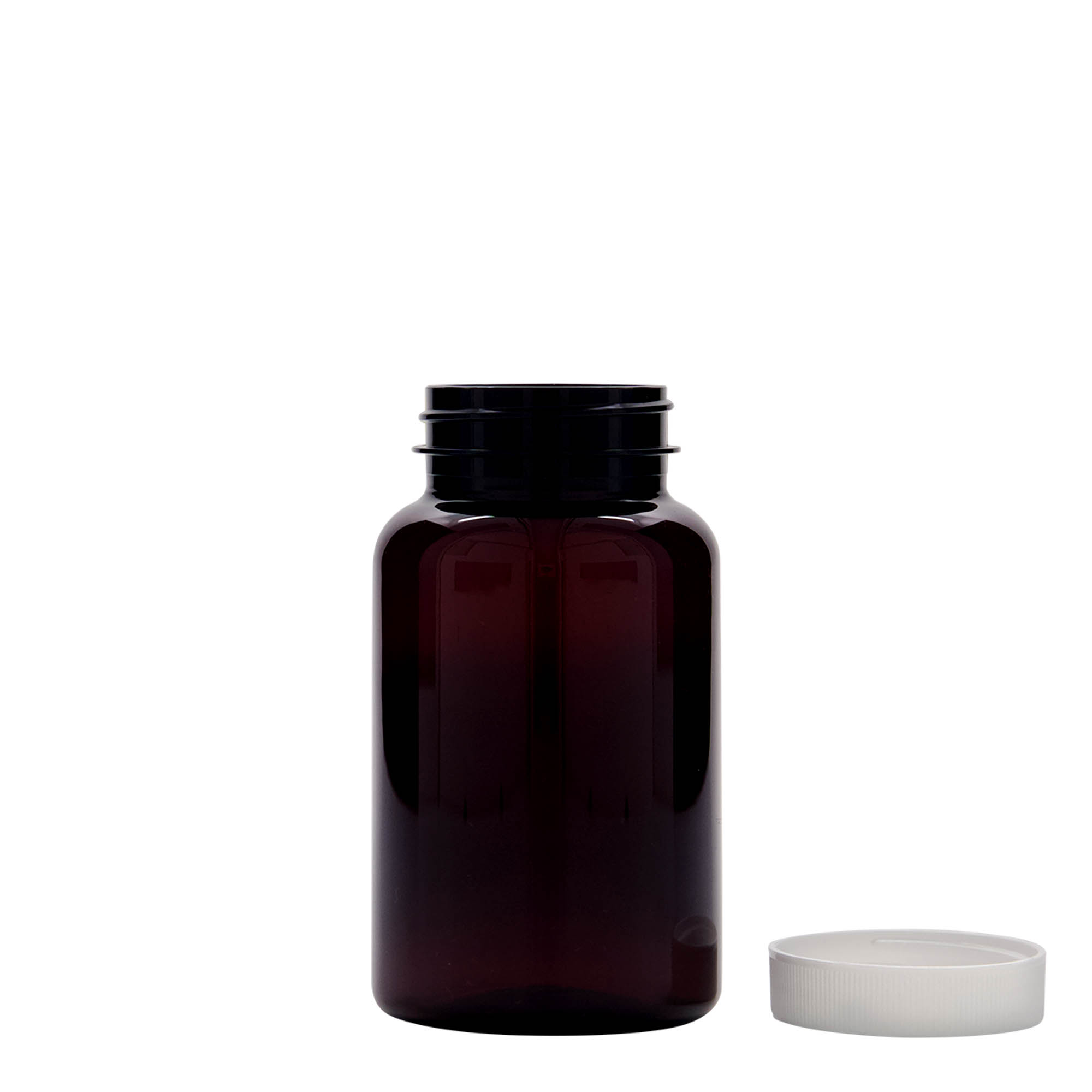 200 ml PET-purkki, muovia, ruskea, suuaukko: 45/400 200 ml PET-purkki, muovia, ruskea, suuaukko: 45/400