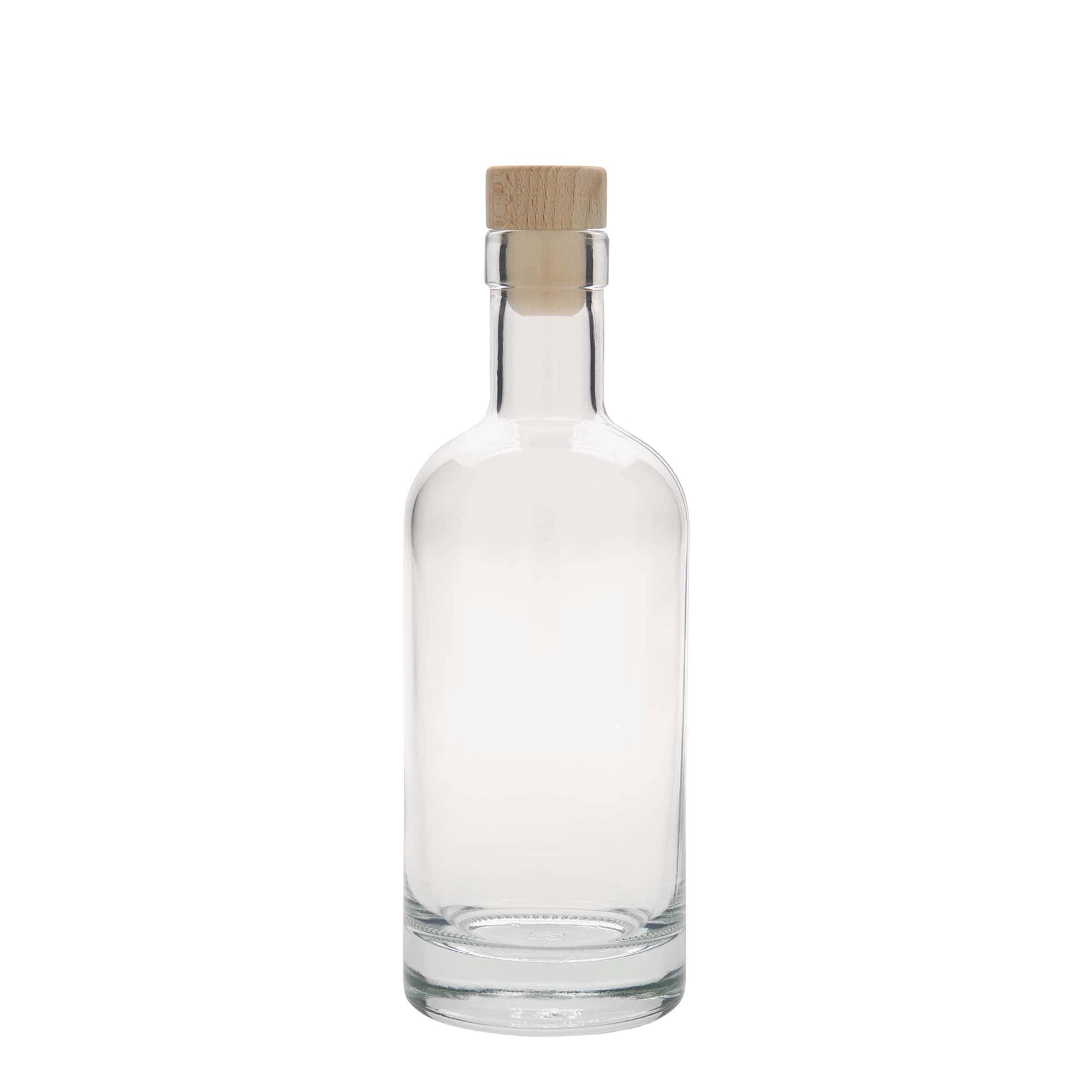350 ml lasipullo 'Linea Uno', suuaukko: korkki