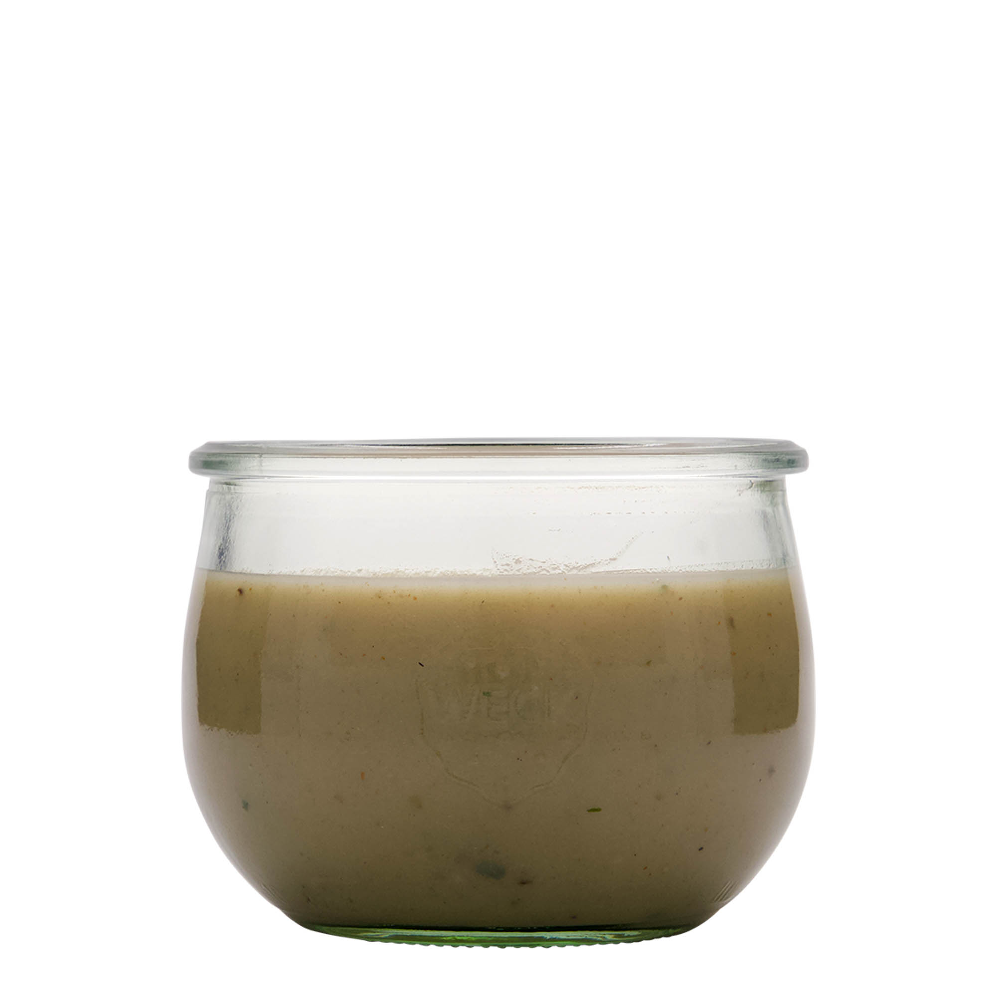 580 ml WECK-tulppulasi #, suuaukko: pyöreä reuna