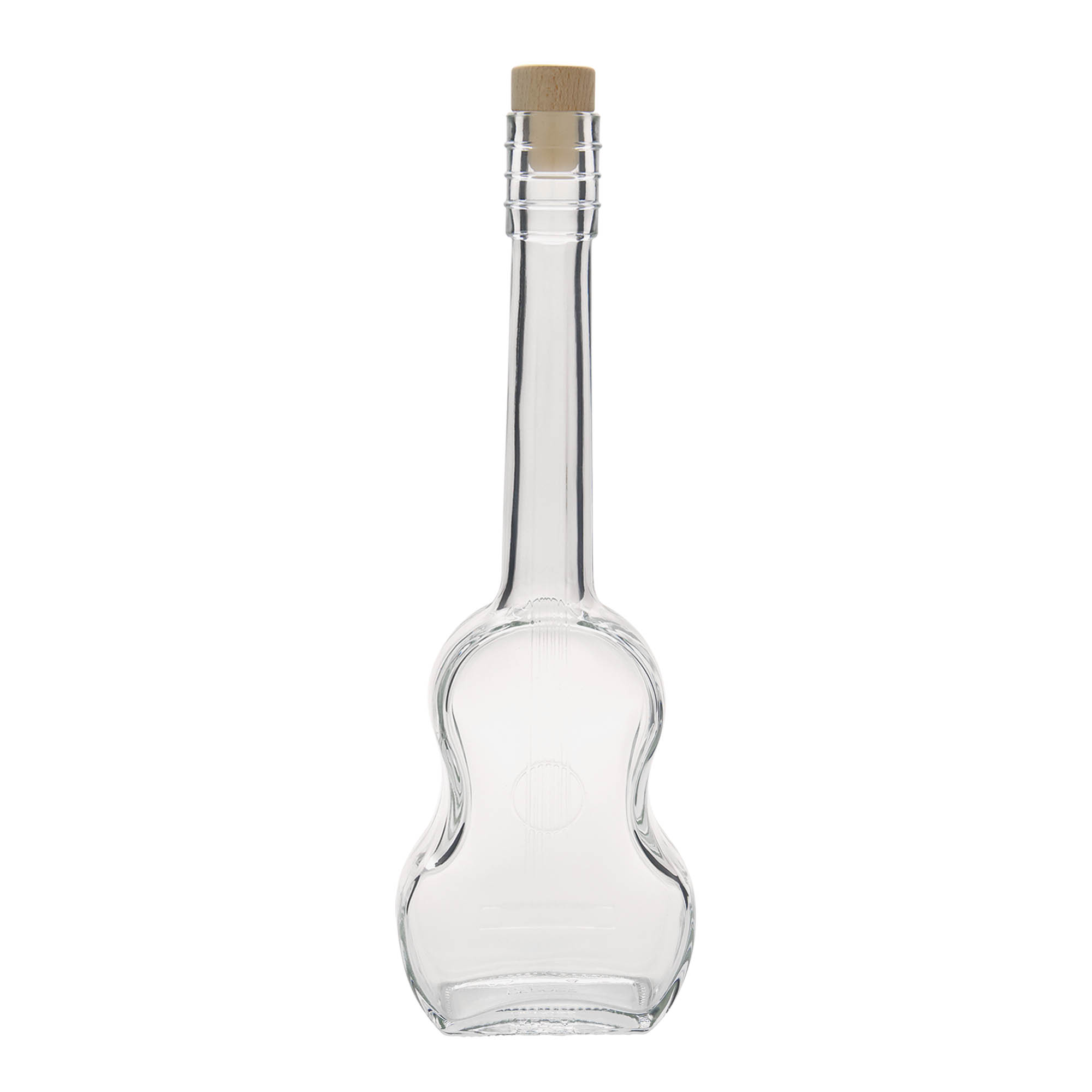 500 ml lasipullo 'Kitara', suuaukko: korkki
