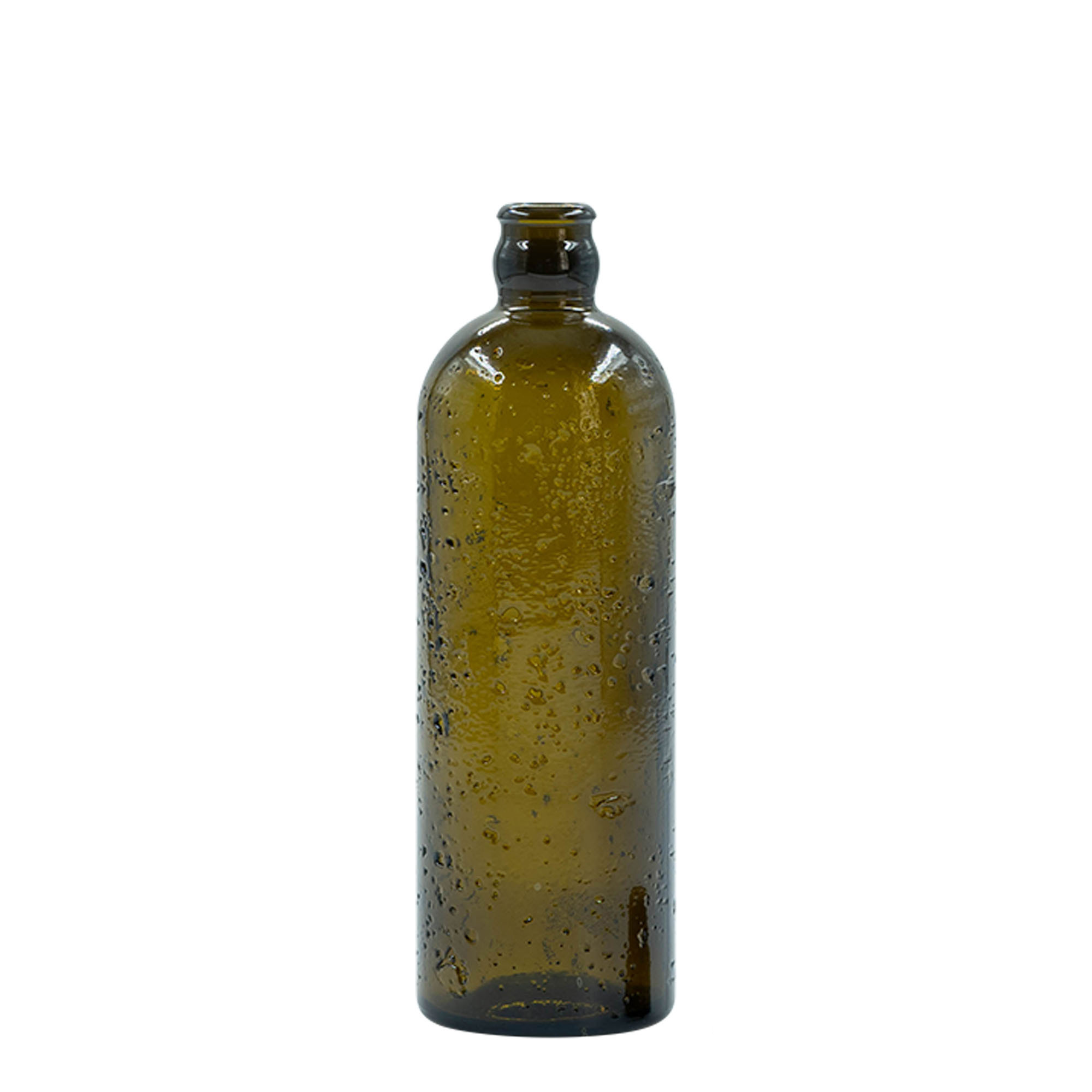 500 ml Wildly Crafted lasipullo 'Bobber Jr', ruskea, suuaukko: korkki