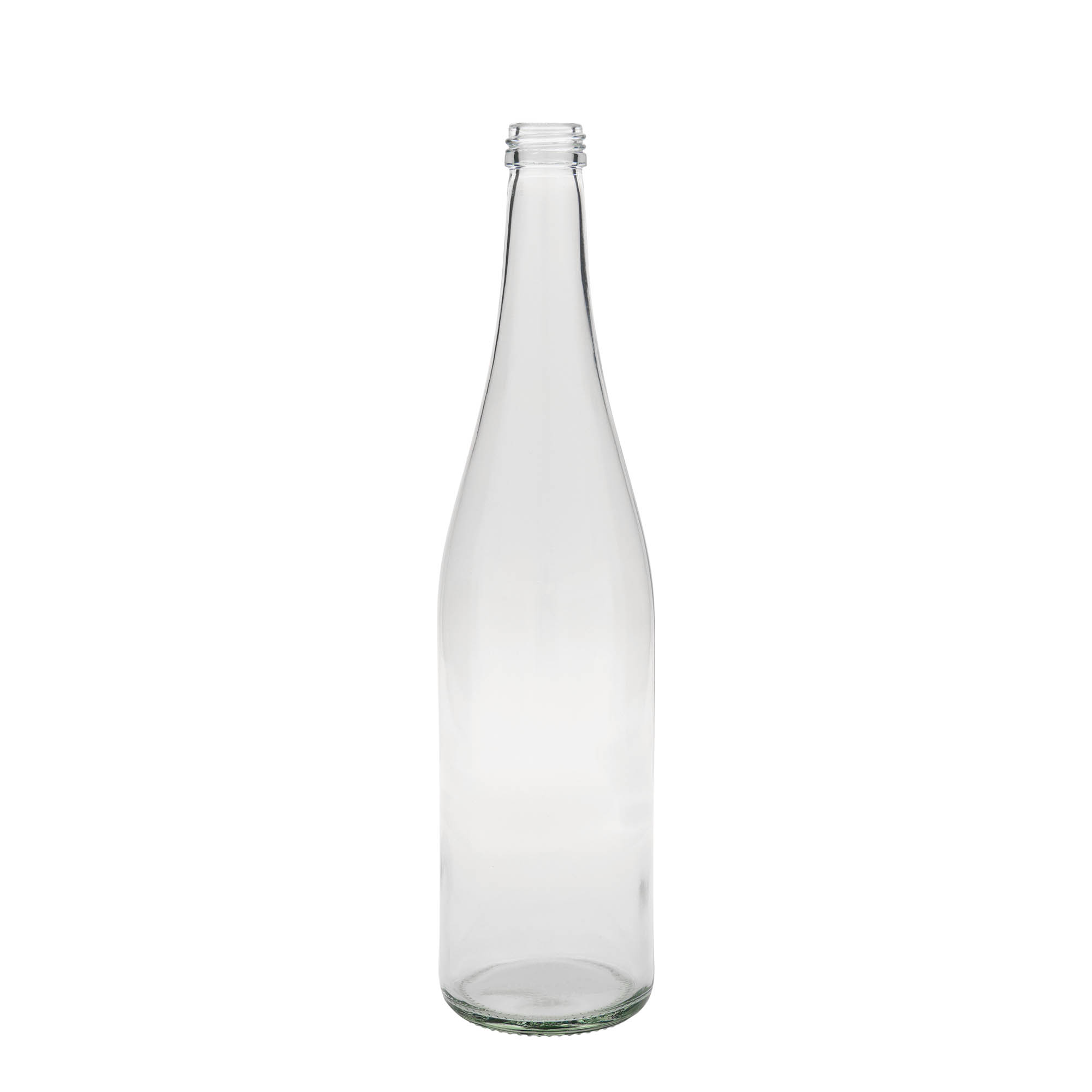 750 ml lasipullo ”Weinschlegel”, suuaukko: PP 28