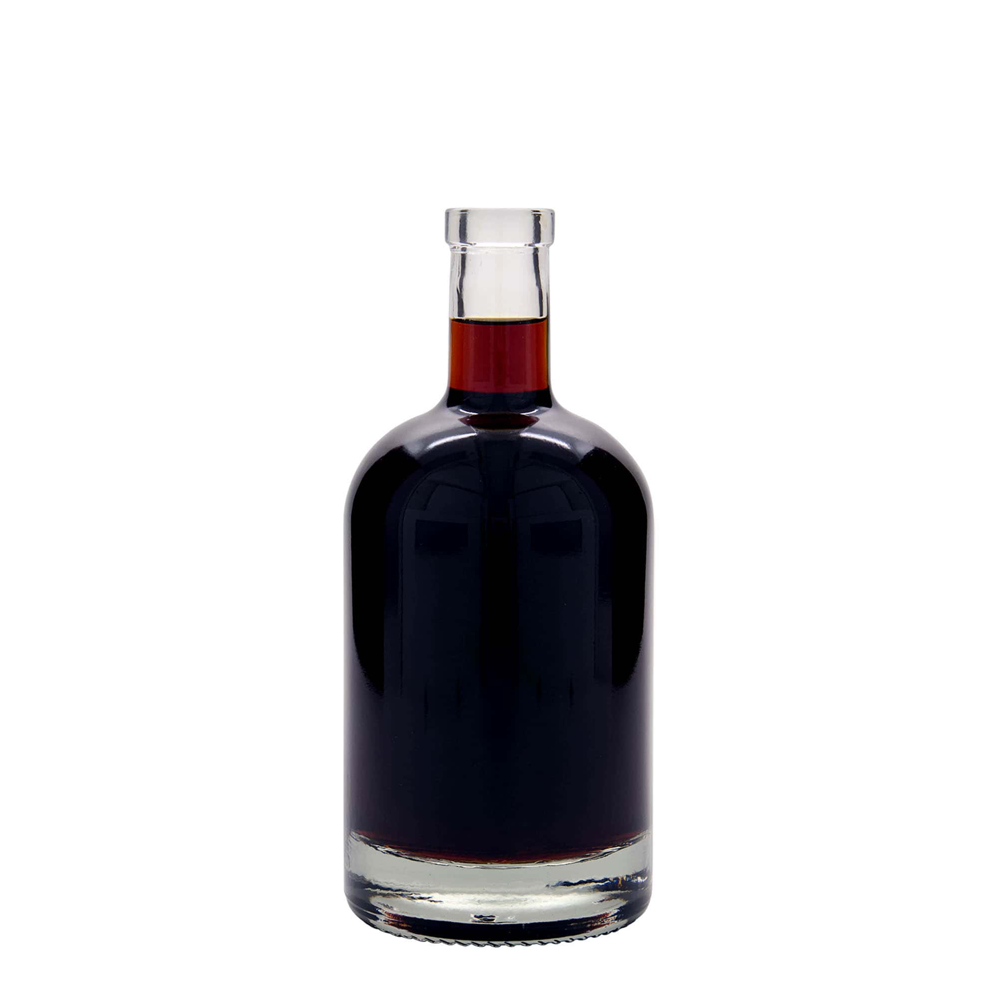 500 ml lasipullo ”First Class”, suuaukko: korkki