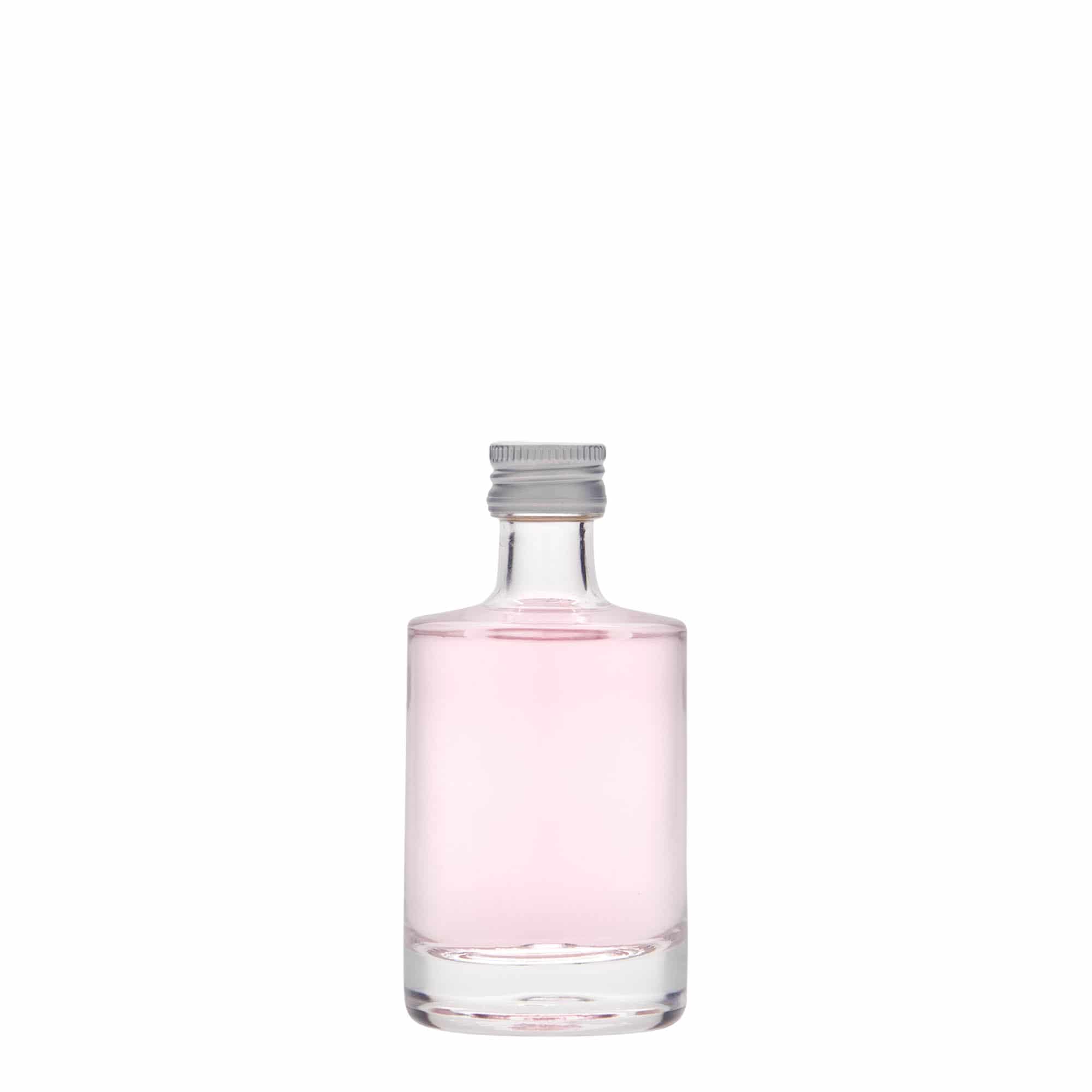 50 ml lasipullo 'Aventura', suuaukko: PP 18