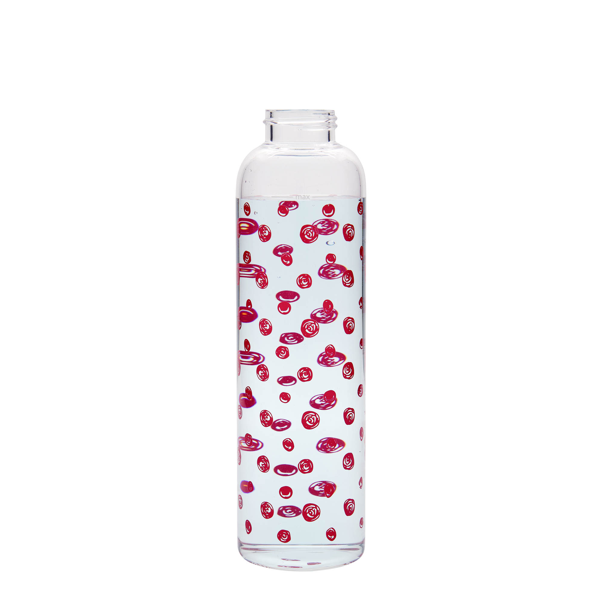 500 ml juomapullo 'Perseus - Punaiset pisteet', suuaukko: ruuvikorkki