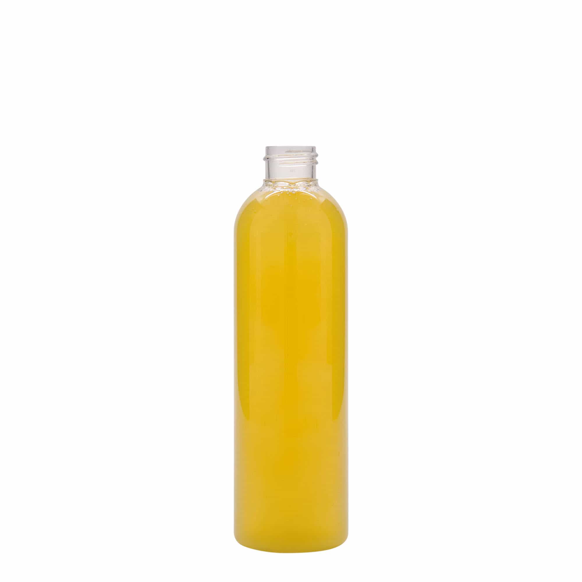 250 ml PET-pullo ”Pegasus”, muovia, suuaukko: 24/410
