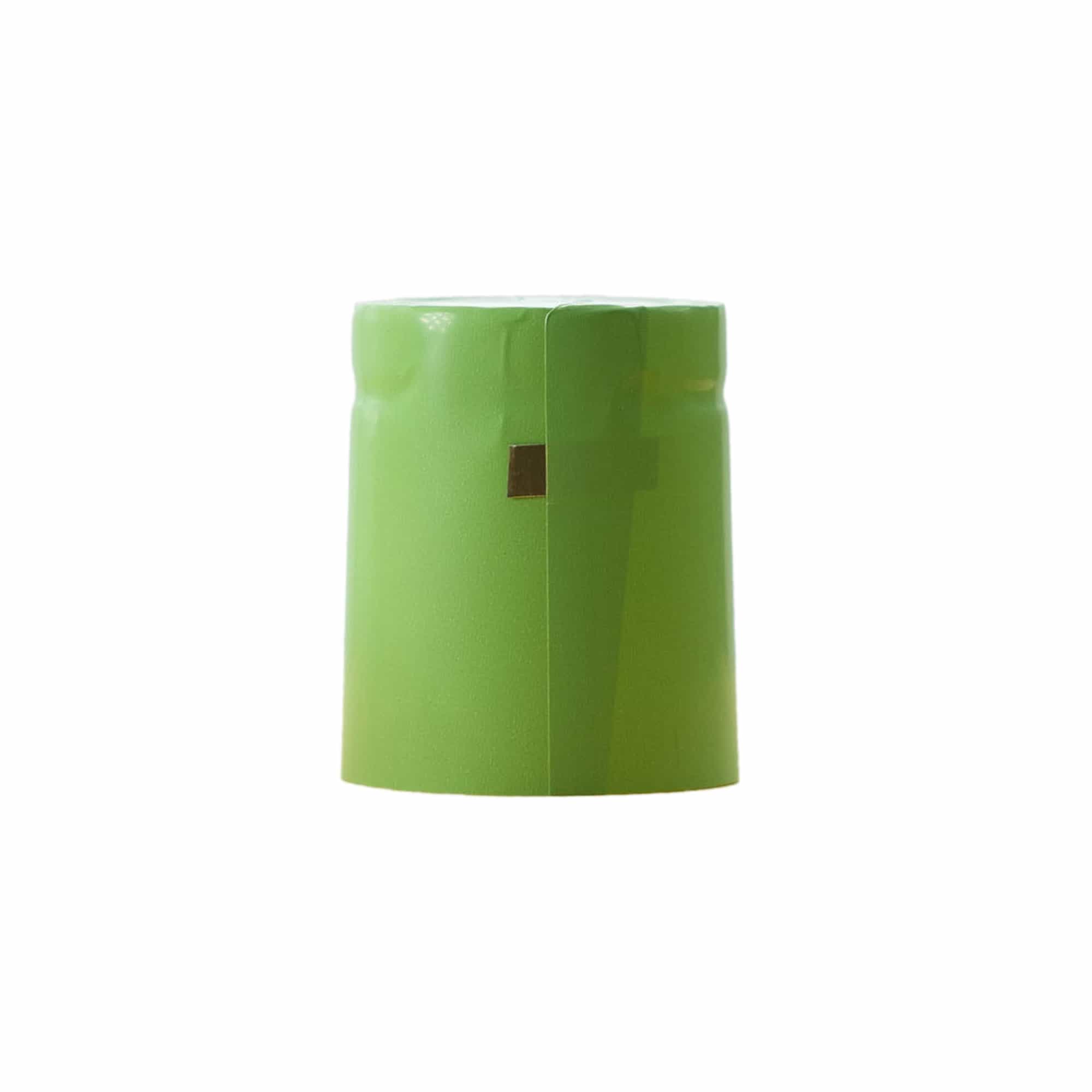 Kutistuskapseli 32x41, PVC-muovi, vaaleanvihreä Kutistuskapseli 32x41, PVC-muovi, vaaleanvihreä