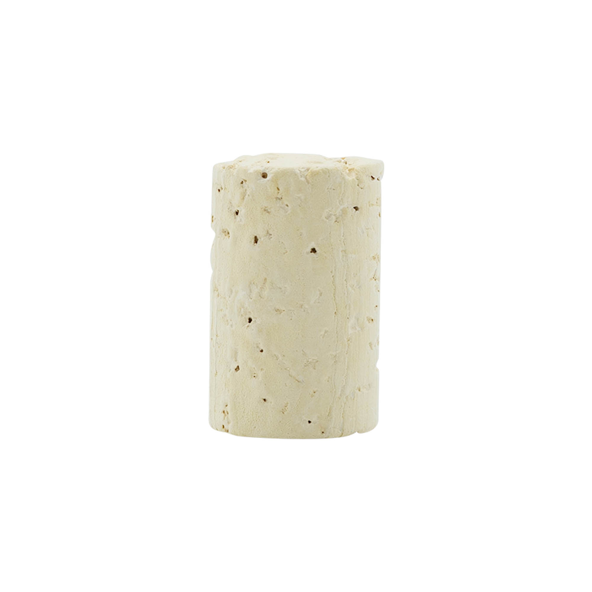 Viinipullon korkki 24 mm, luonnonkorkki, beige, suulle: korkki