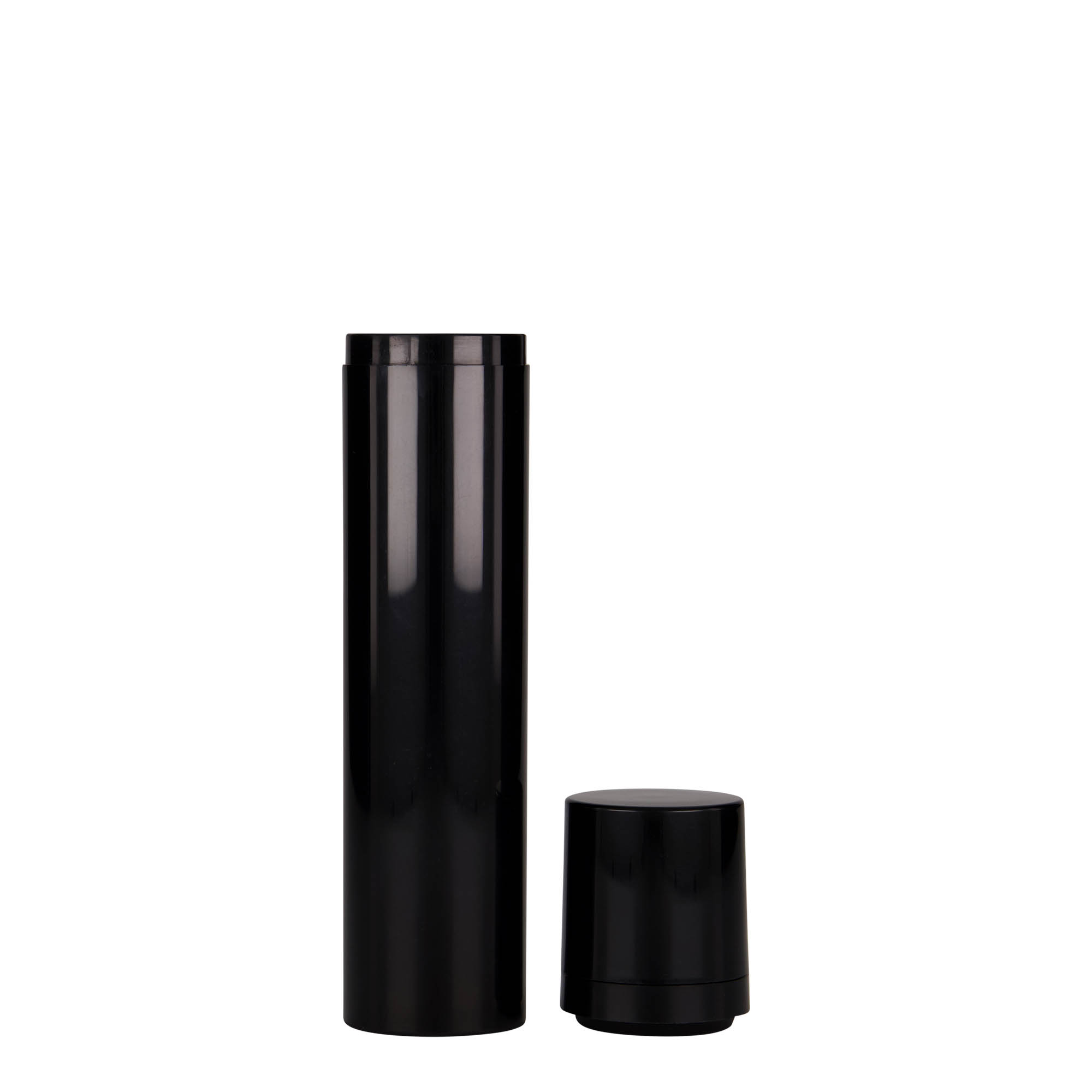 100 ml Airless-annostelija 'Mezzo', PP-muovi, musta 100 ml Airless-annostelija 'Mezzo', PP-muovi, musta