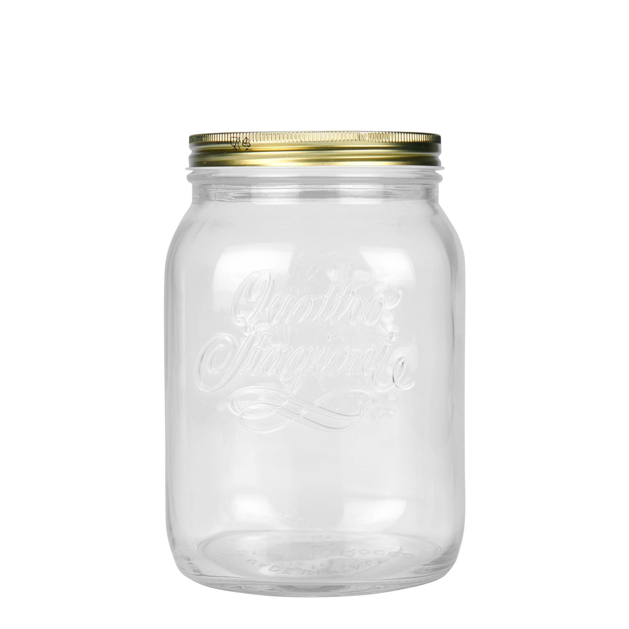 2.000 ml lasi 'Quattro Stagioni', suuaukko: kierrekorkki