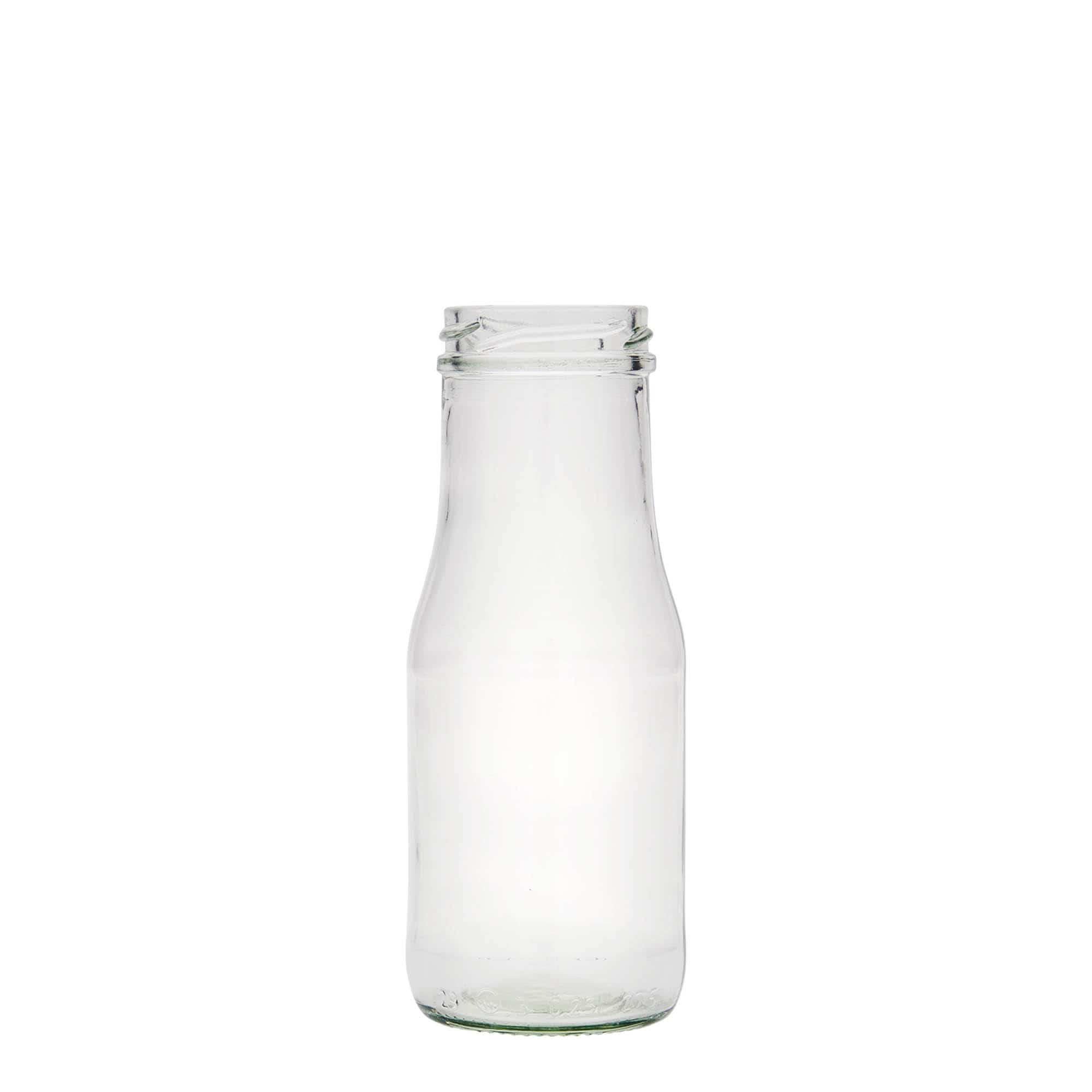 250 ml lasipullo Susann, suu: Twist-Off (TO 48) 250 ml lasipullo Susann, suu: Twist-Off (TO 48)