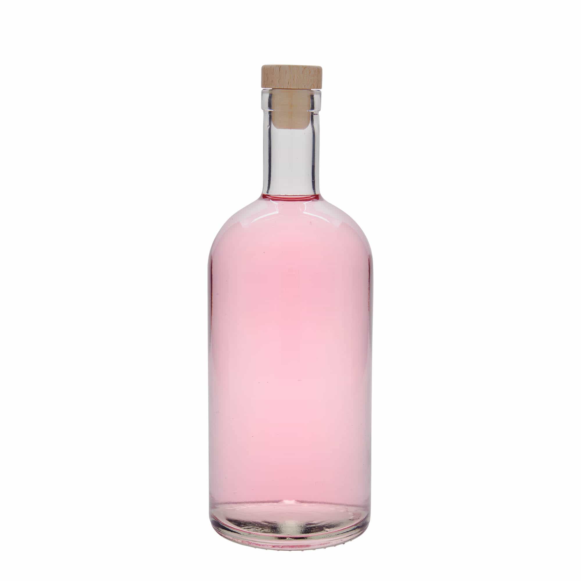 1000 ml lasipullo 'Gerardino', suuaukko: korkki