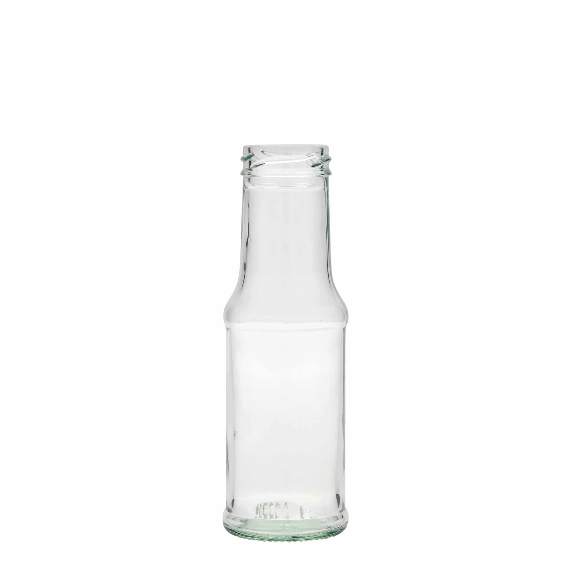200 ml kastikepullo, lasi, suu: Twist-Off (TO 43) 200 ml kastikepullo, lasi, suu: Twist-Off (TO 43)
