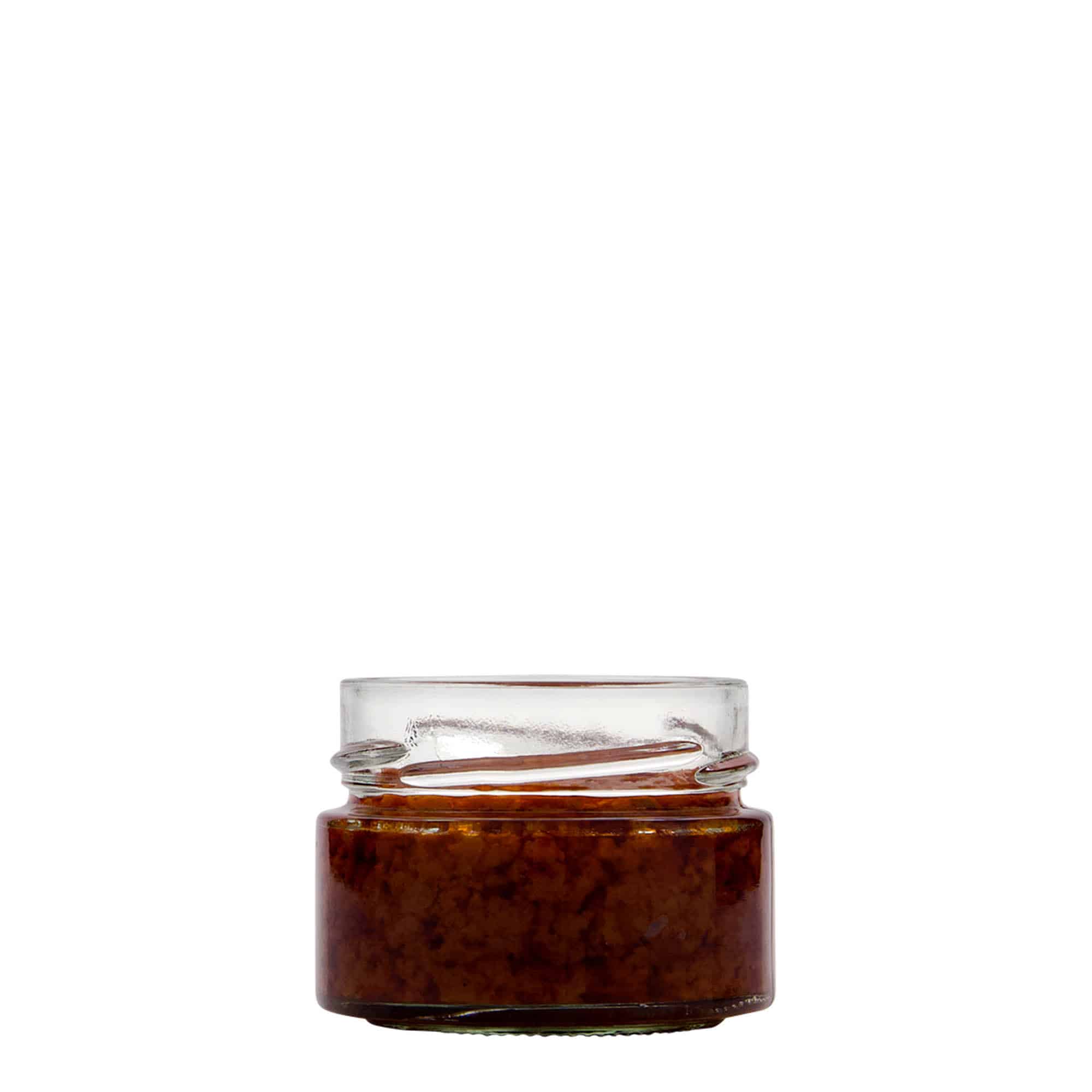 130 ml pyöreä lasi 'Aurora', suu: Deep-Twist-Off (DTO 66)