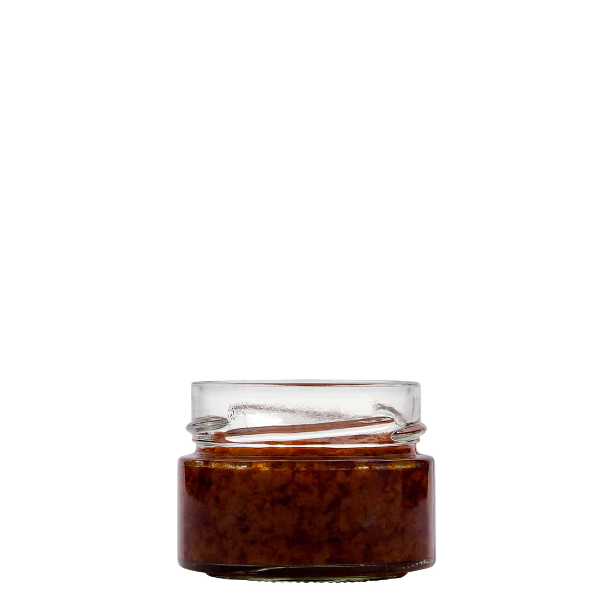 130 ml pyöreä lasi 'Aurora', suuaukko: Deep-Twist-Off (DTO 66)