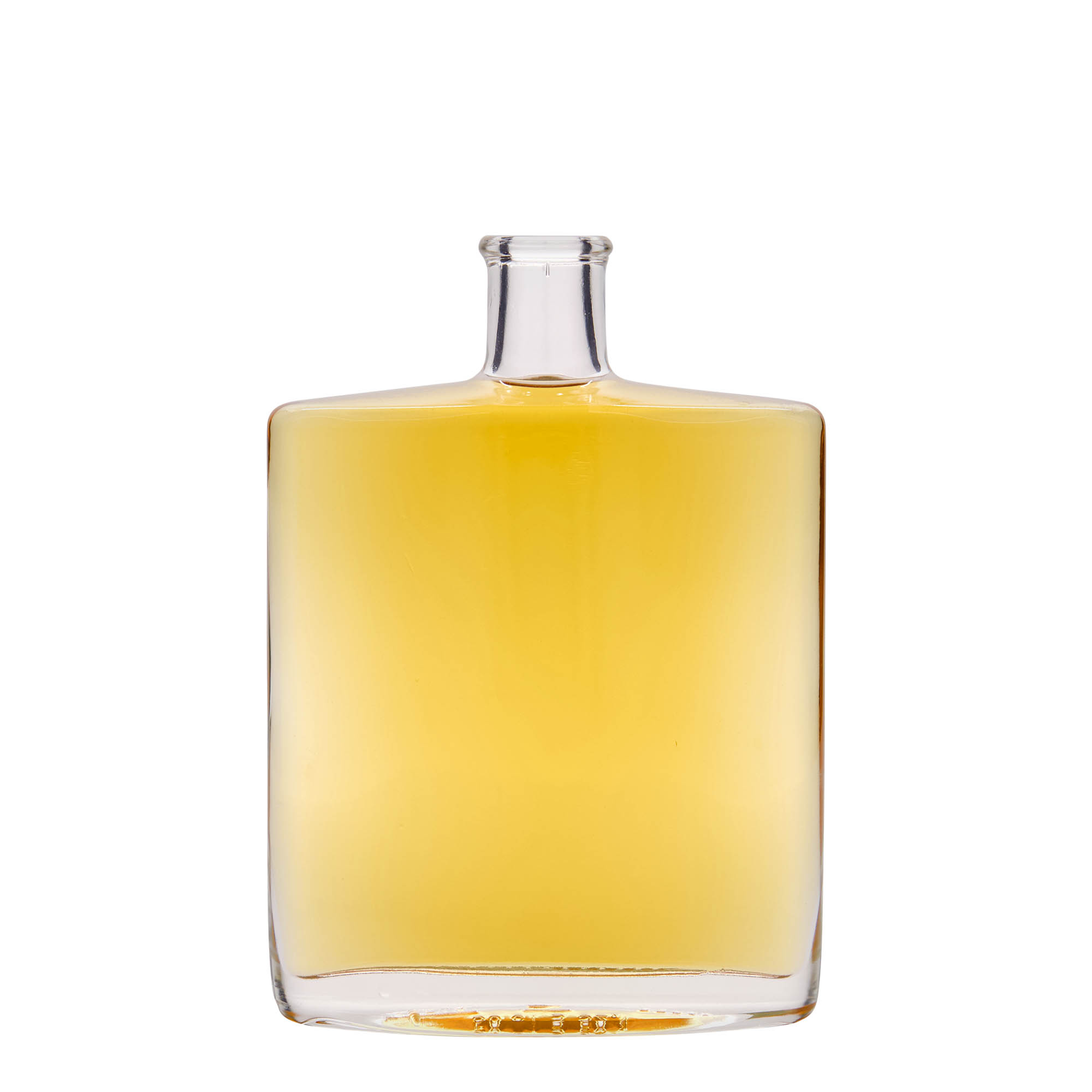 500 ml lasipullo ”Zorbas”, soikea, suuaukko: korkki