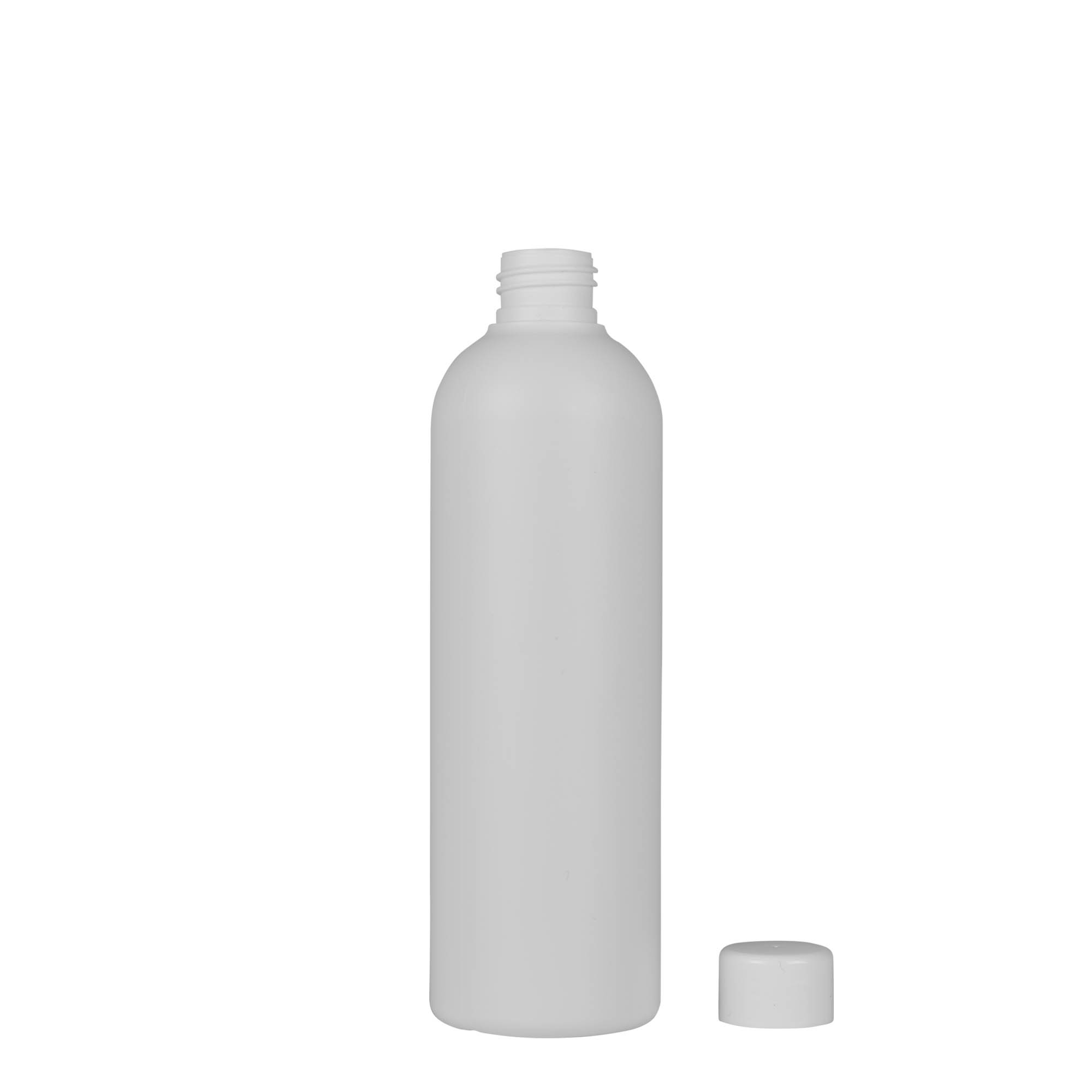 300 ml muovipullo 'Tuffy', HDPE, valkoinen, suuaukko: 24/410 300 ml muovipullo 'Tuffy', HDPE, valkoinen, suuaukko: 24/410