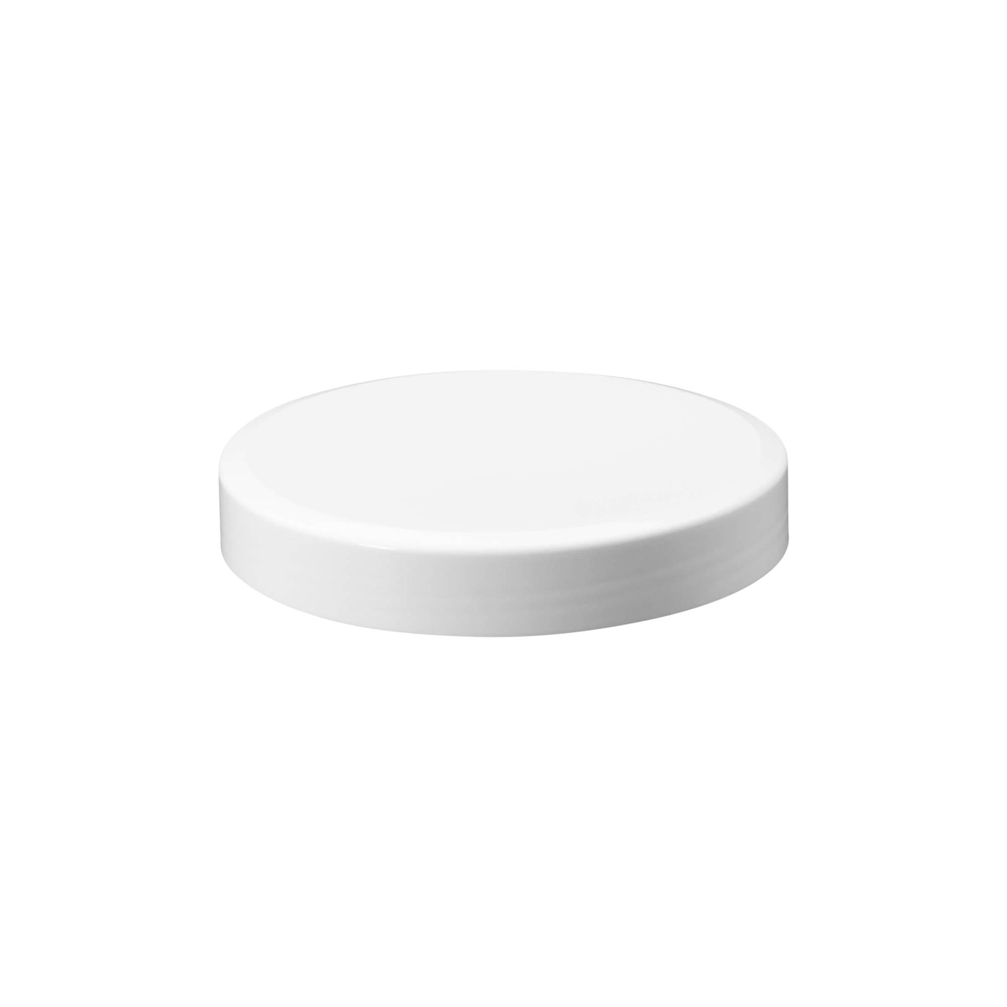 Ruuvikorkki 'White Line' 250 ml, PP-muovi, valkoinen Ruuvikorkki 'White Line' 250 ml, PP-muovi, valkoinen