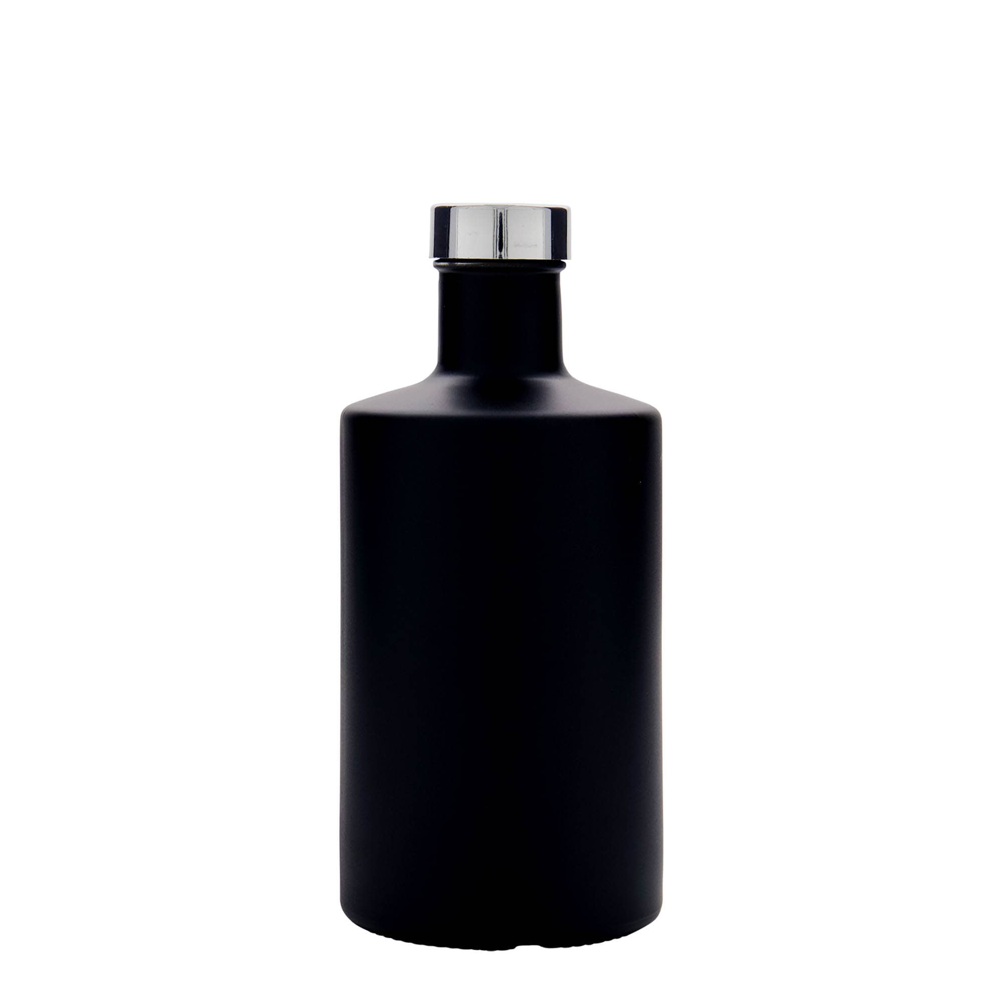 500 ml lasipullo 'Caroline', musta, suu: GPI 33