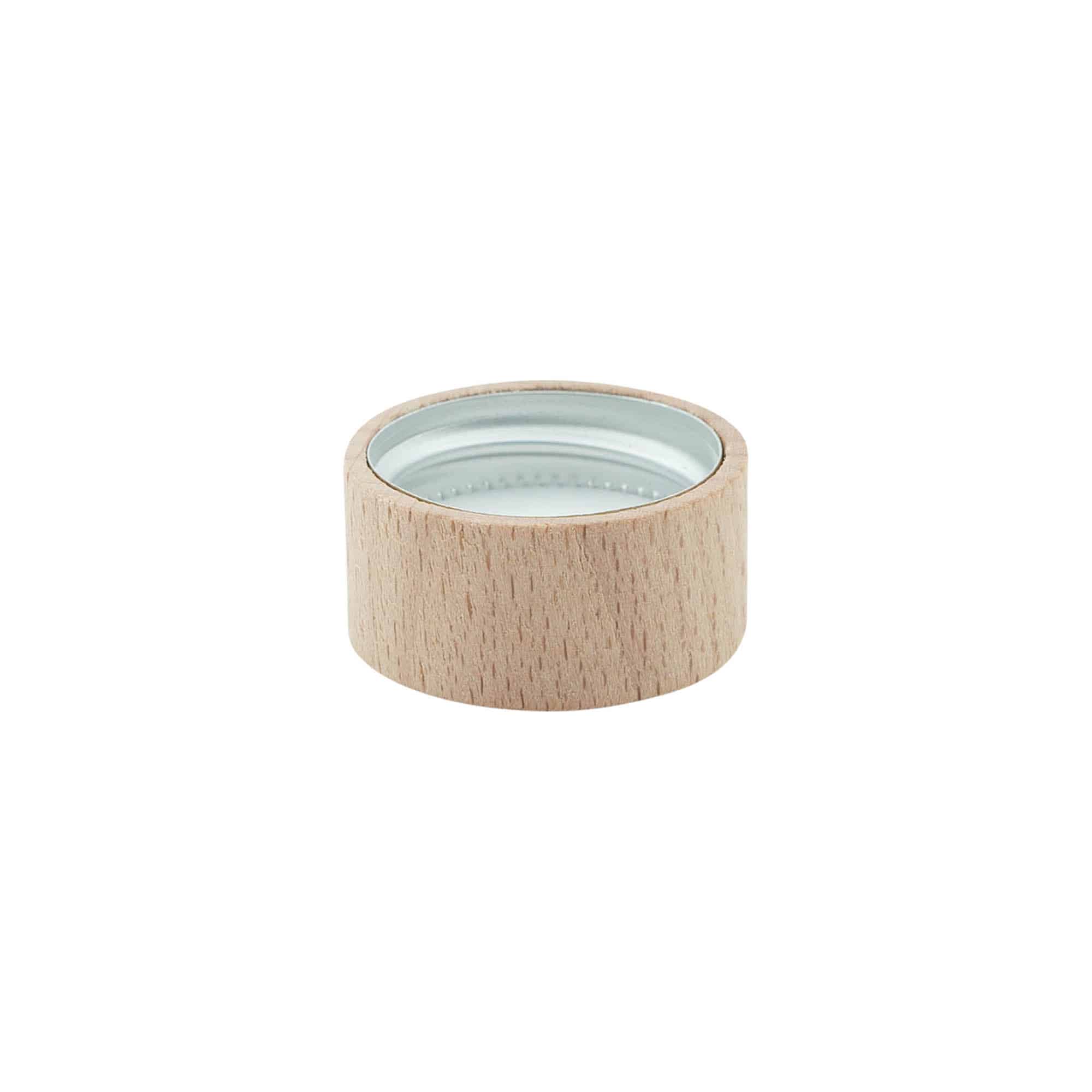 Kierrekorkki, puu, beige, suu: GPI 28/400