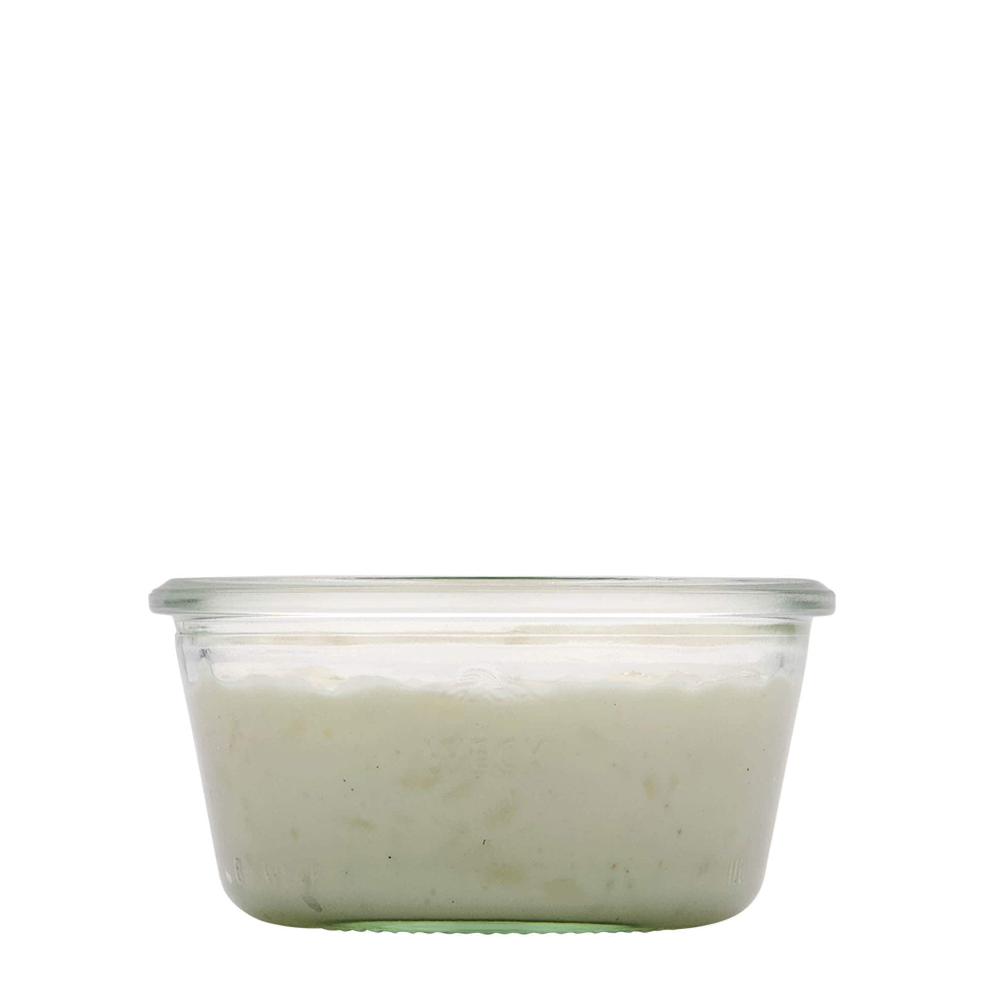 290 ml WECK-kaatopurkki, suuaukko: pyöreä reuna