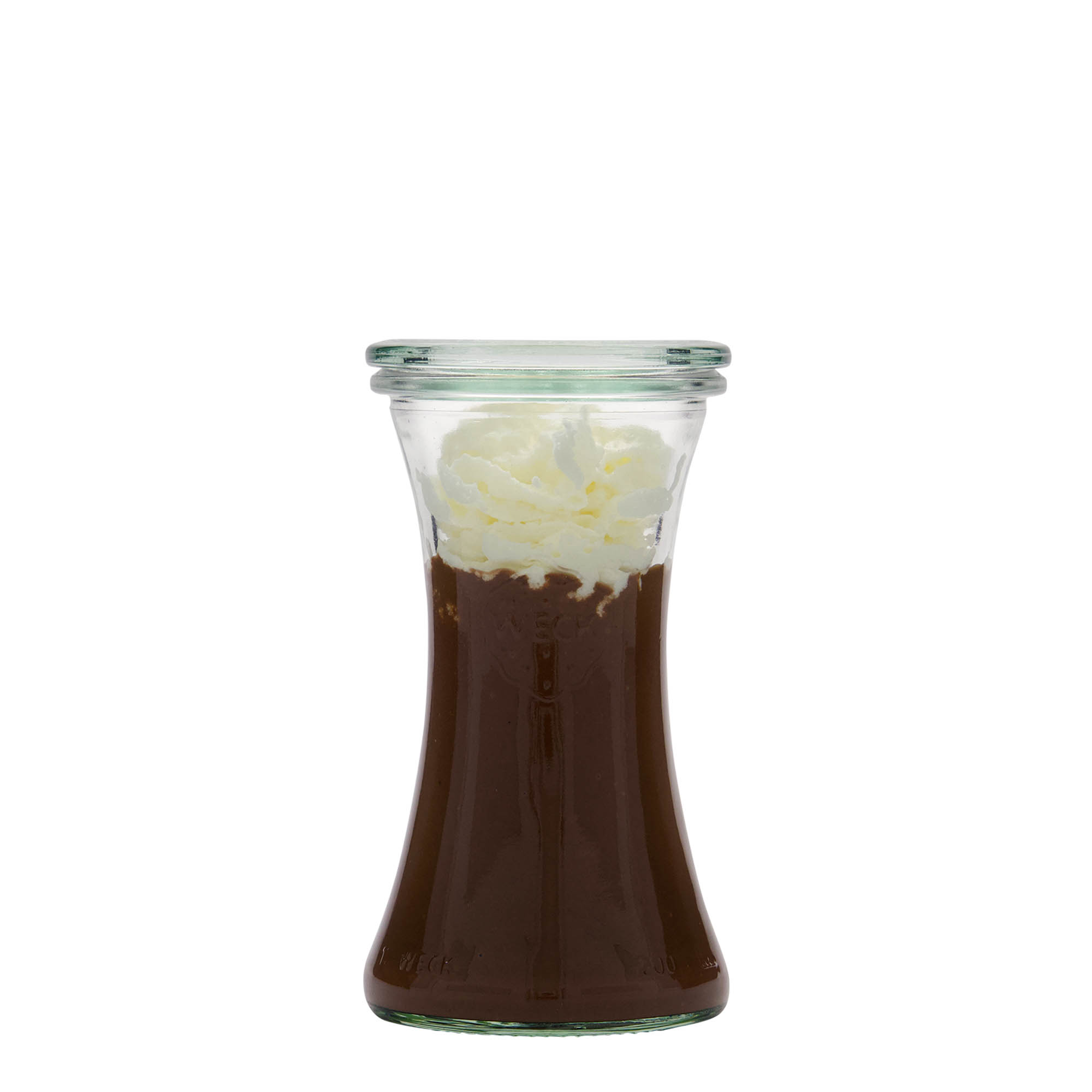 200 ml WECK-herkkulasia, suuaukko: pyöreä reuna 200 ml WECK-herkkulasia, suuaukko: pyöreä reuna