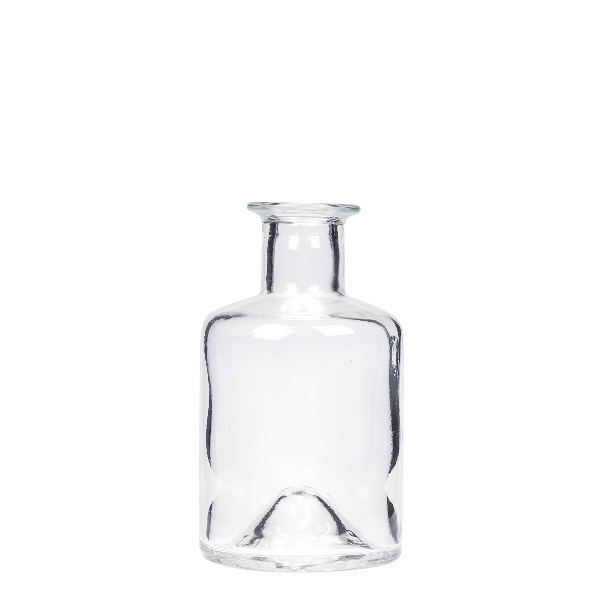 200 ml lasipullo apteekkarille, suuaukko: korkki 200 ml lasipullo apteekkarille, suuaukko: korkki