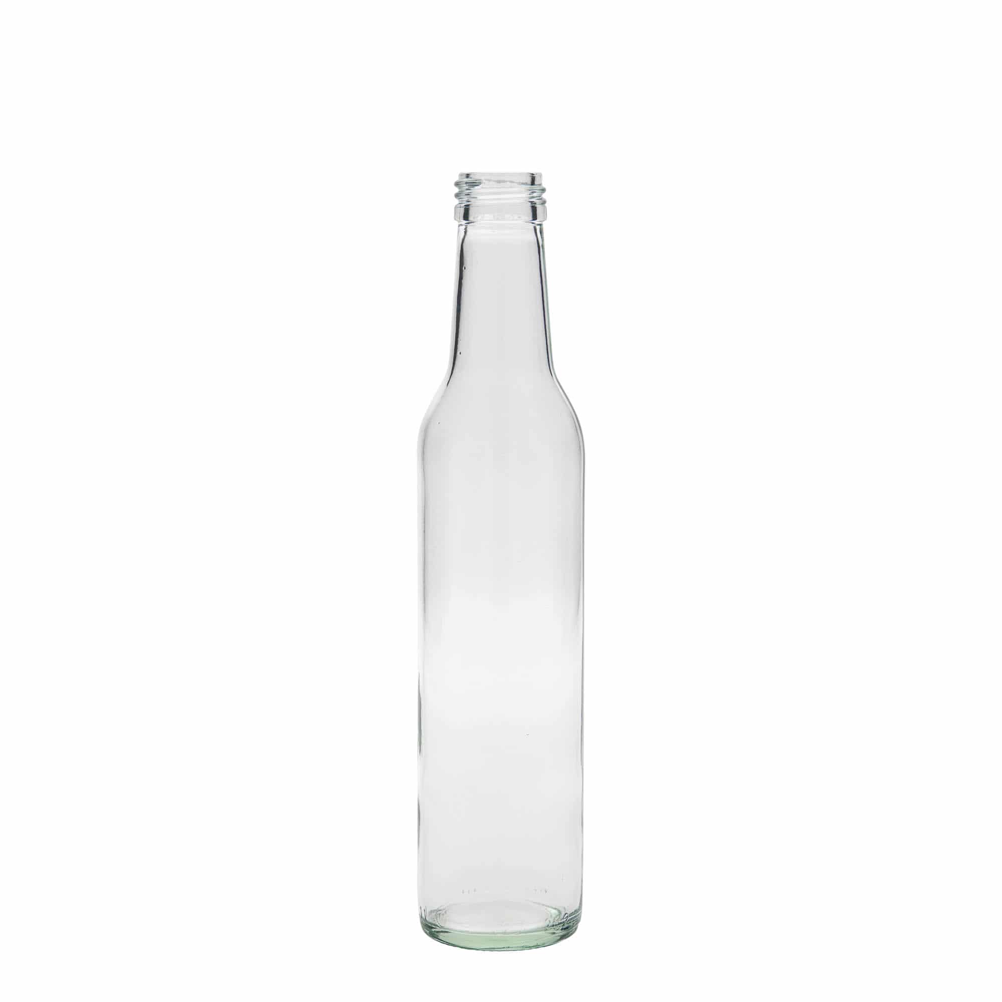 250 ml lasipullo 'Cilindrica', suuaukko: PP 28