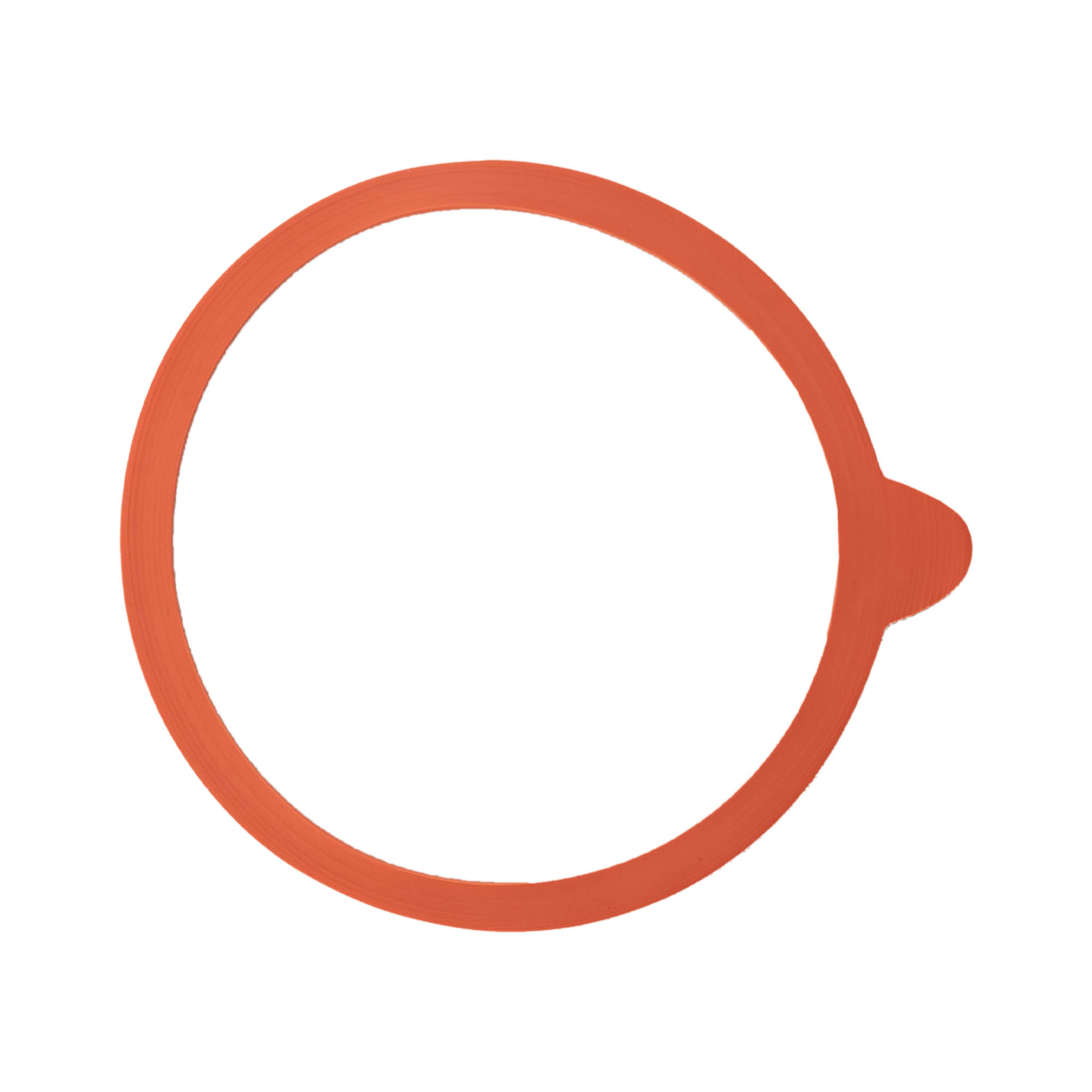 WECK-kiehautusrengas RR120, punainen, suuaukon reuna: pyöreä reuna WECK-kiehautusrengas RR120, punainen, suuaukon reuna: pyöreä reuna