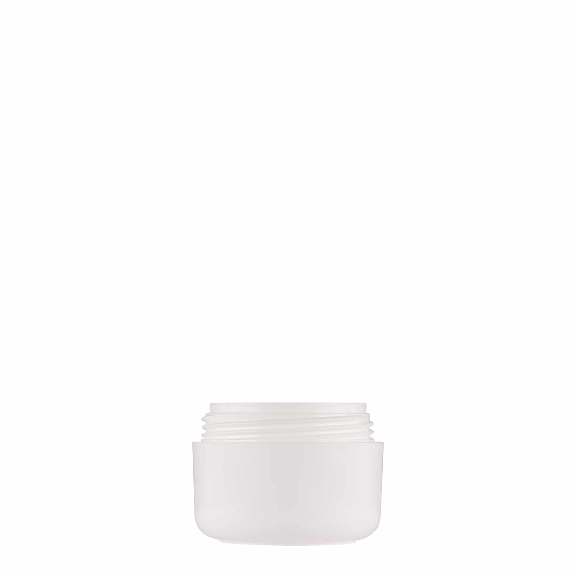 15 ml muovipurkki 'Bianca', PP, valkoinen, suu: ruuvikorkki 15 ml muovipurkki 'Bianca', PP, valkoinen, suu: ruuvikorkki