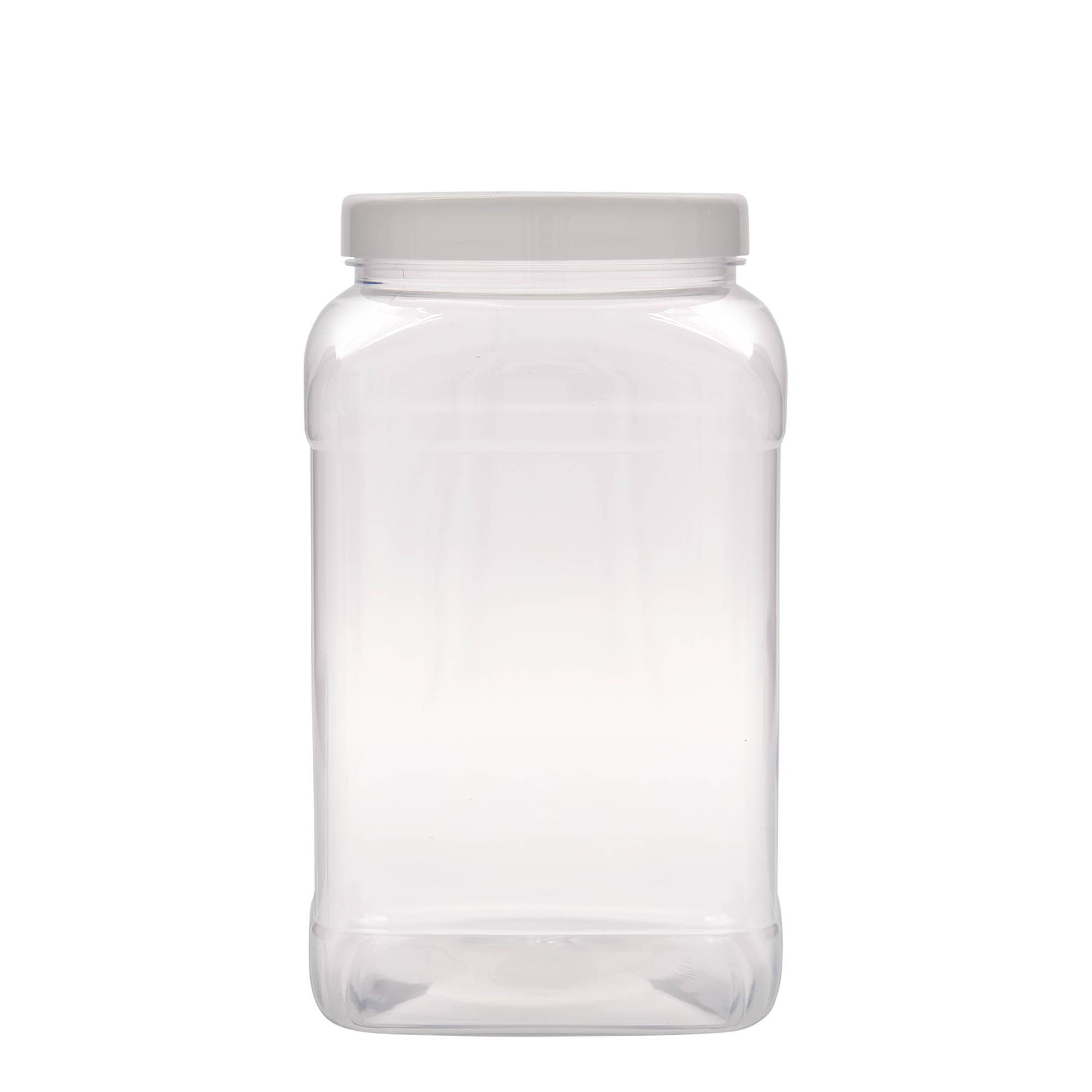 3.000 ml PET-purkki 'Dana', neliö, muovi, suuaukon koko: 110/400