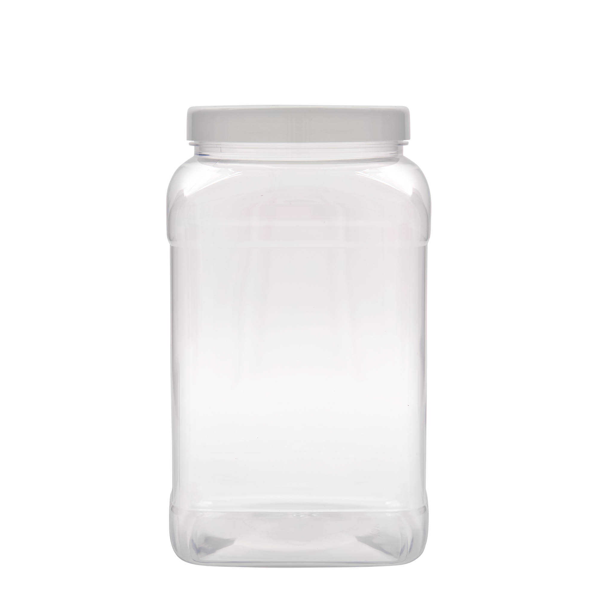 3.000 ml PET-purkki 'Dana', neliö, muovi, suuaukon koko: 110/400