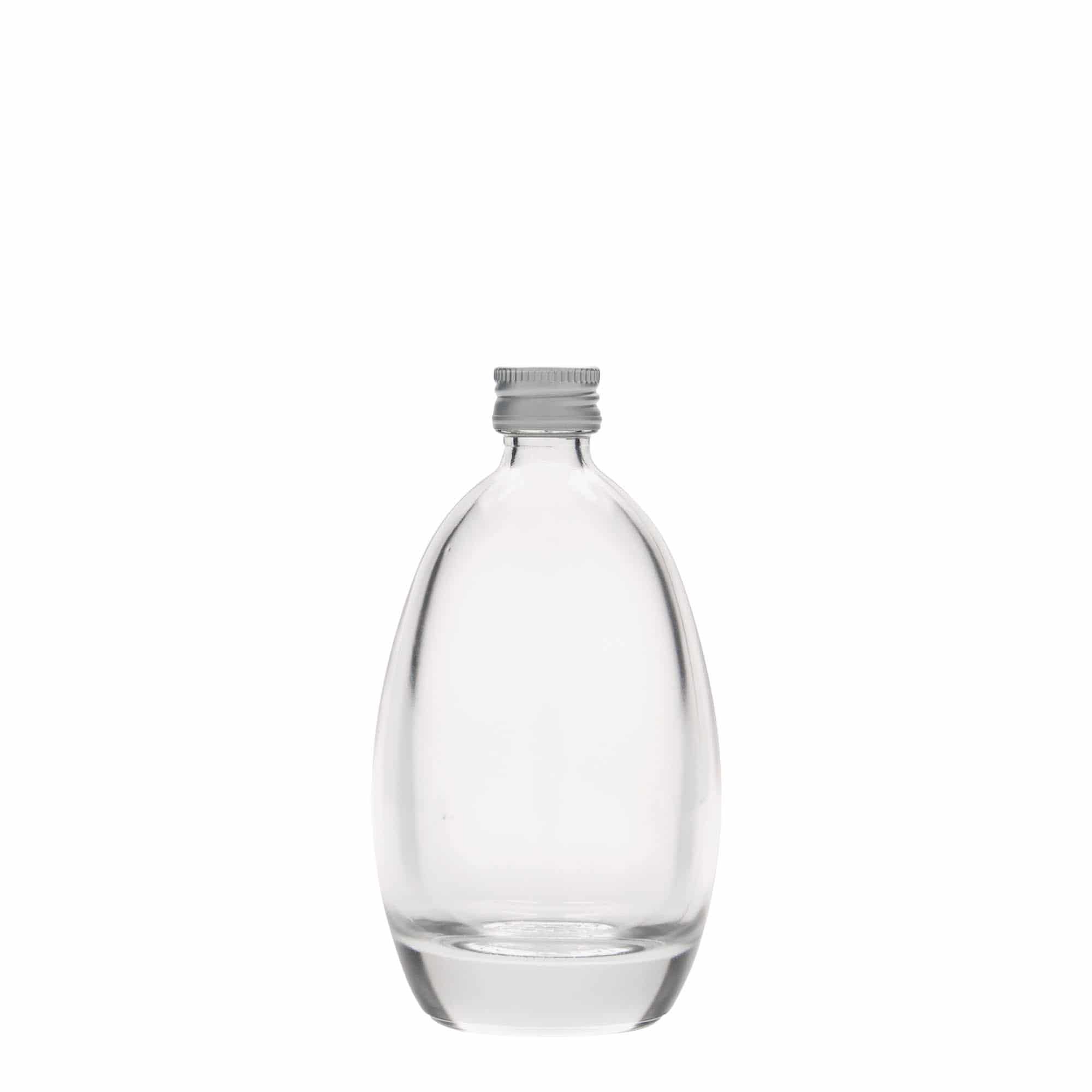 100 ml lasipullo 'Kananmuna', suu: PP 18