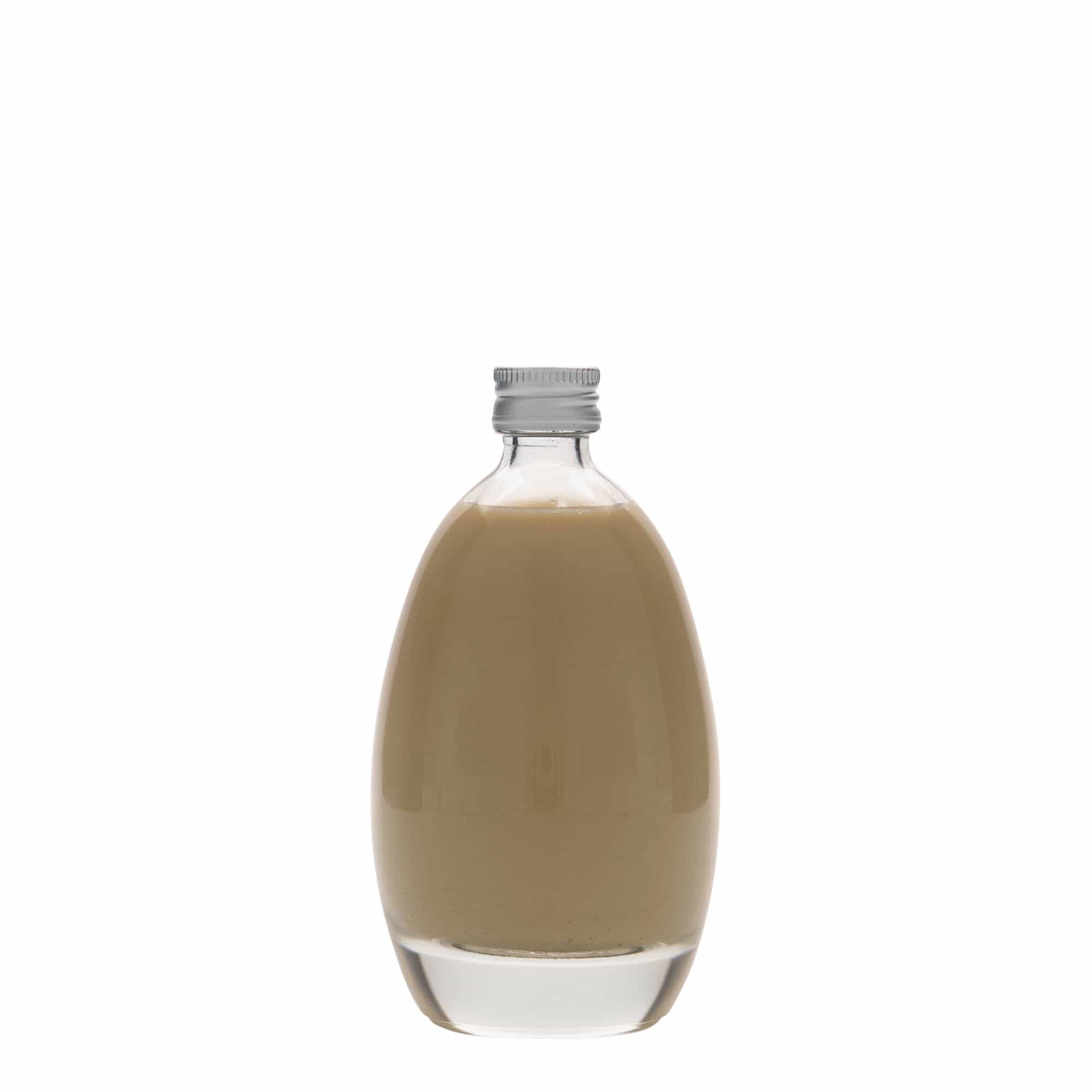 100 ml lasipullo 'Kananmuna', suu: PP 18